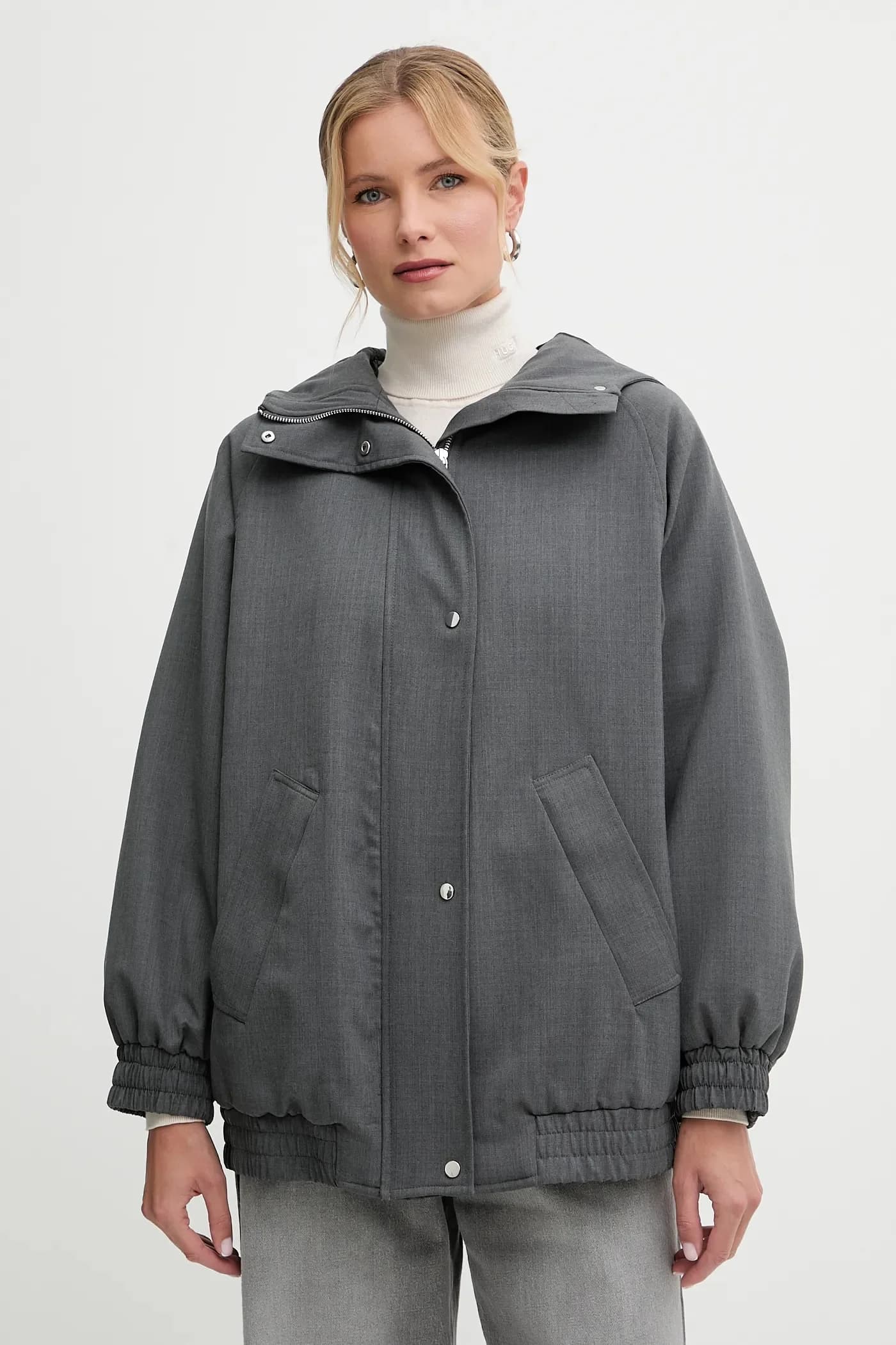 Куртка из смесовой шерсти