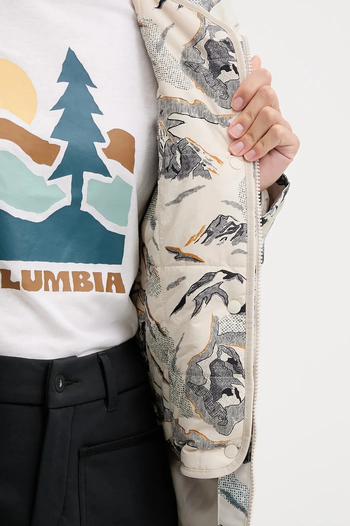 Куртка Interchang с высокими каскадами - фото 15