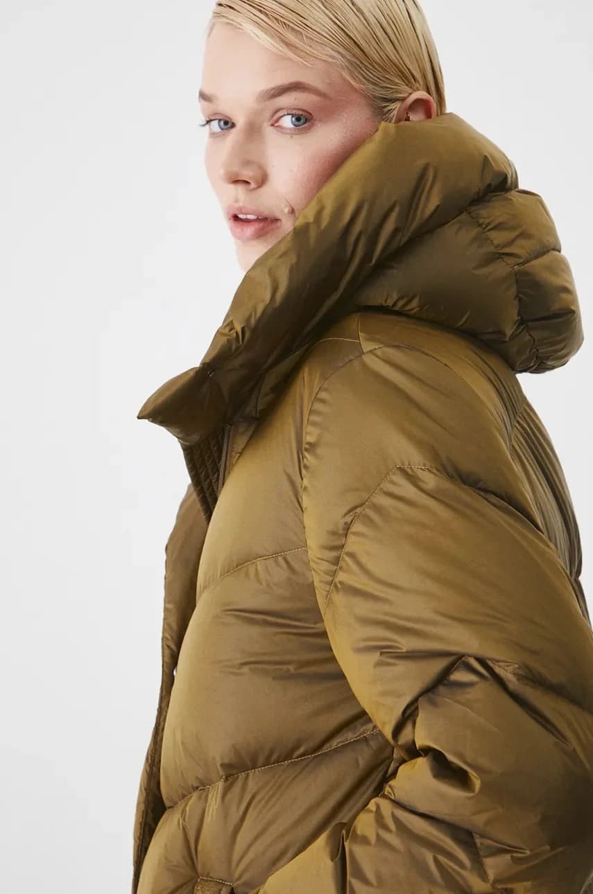 Пуховое пальто - фото 5