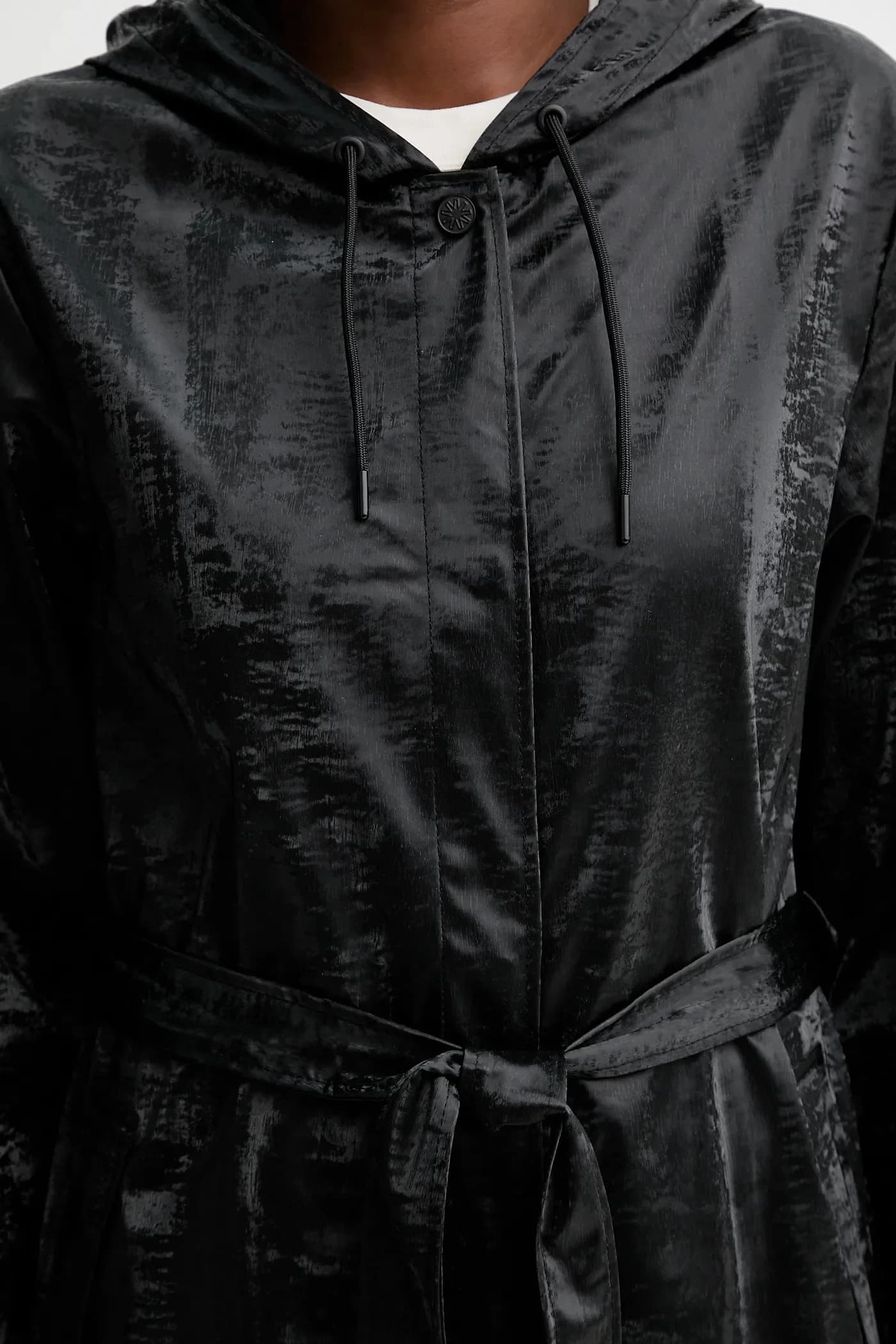 12040 Удлиненная куртка А-силуэта W - фото 6