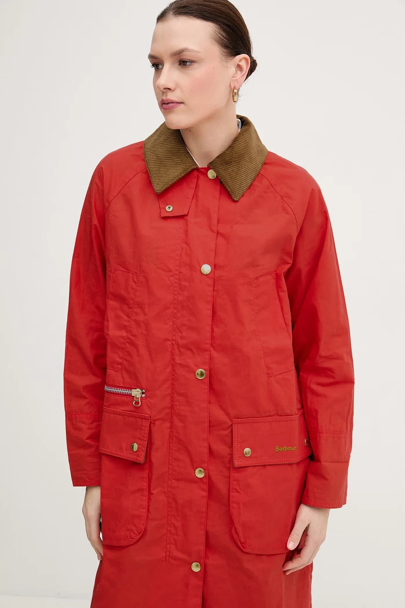 Hollington женская длинная хлопковая куртка - фото 4