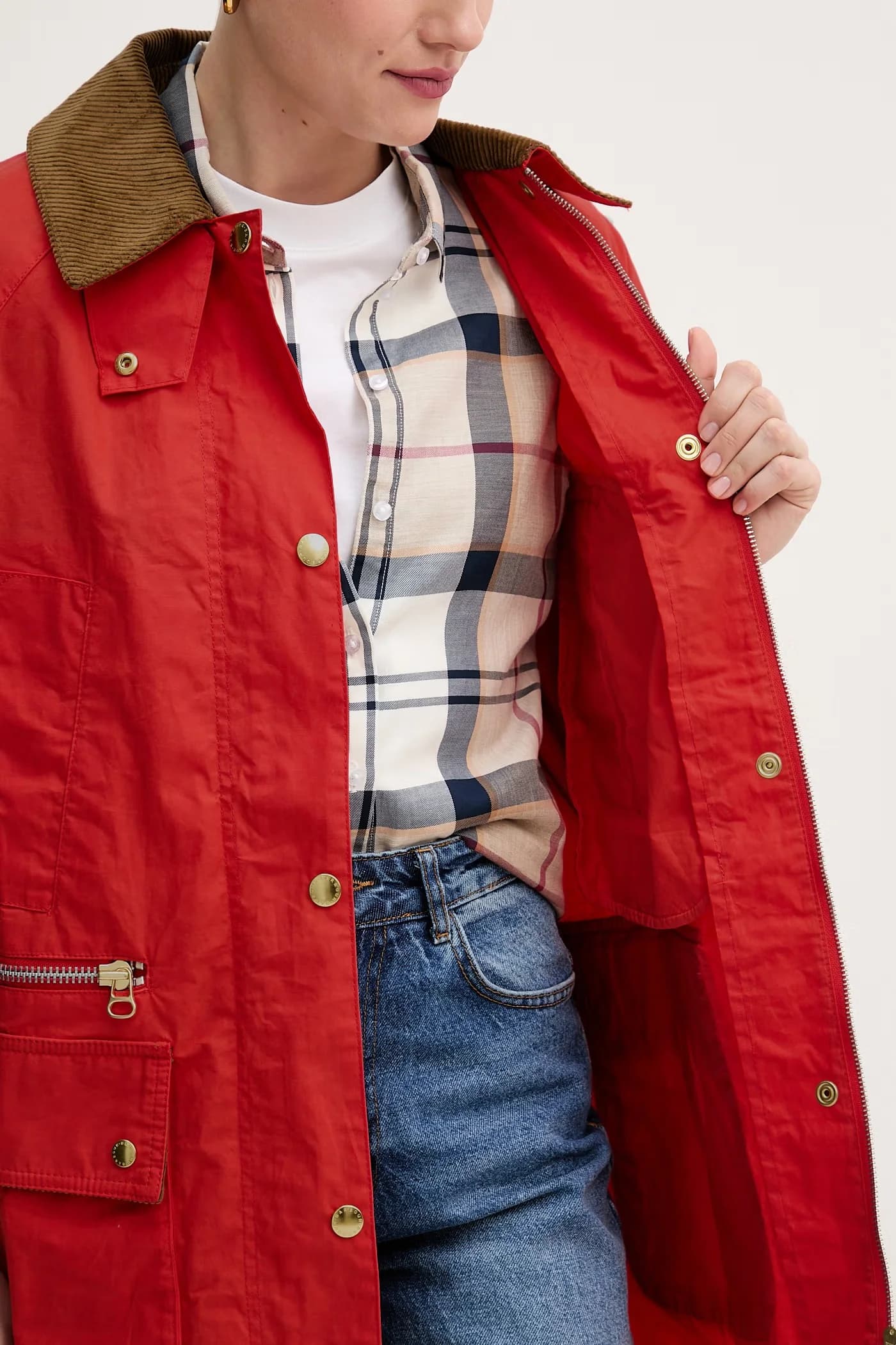 Hollington женская длинная хлопковая куртка - фото 6