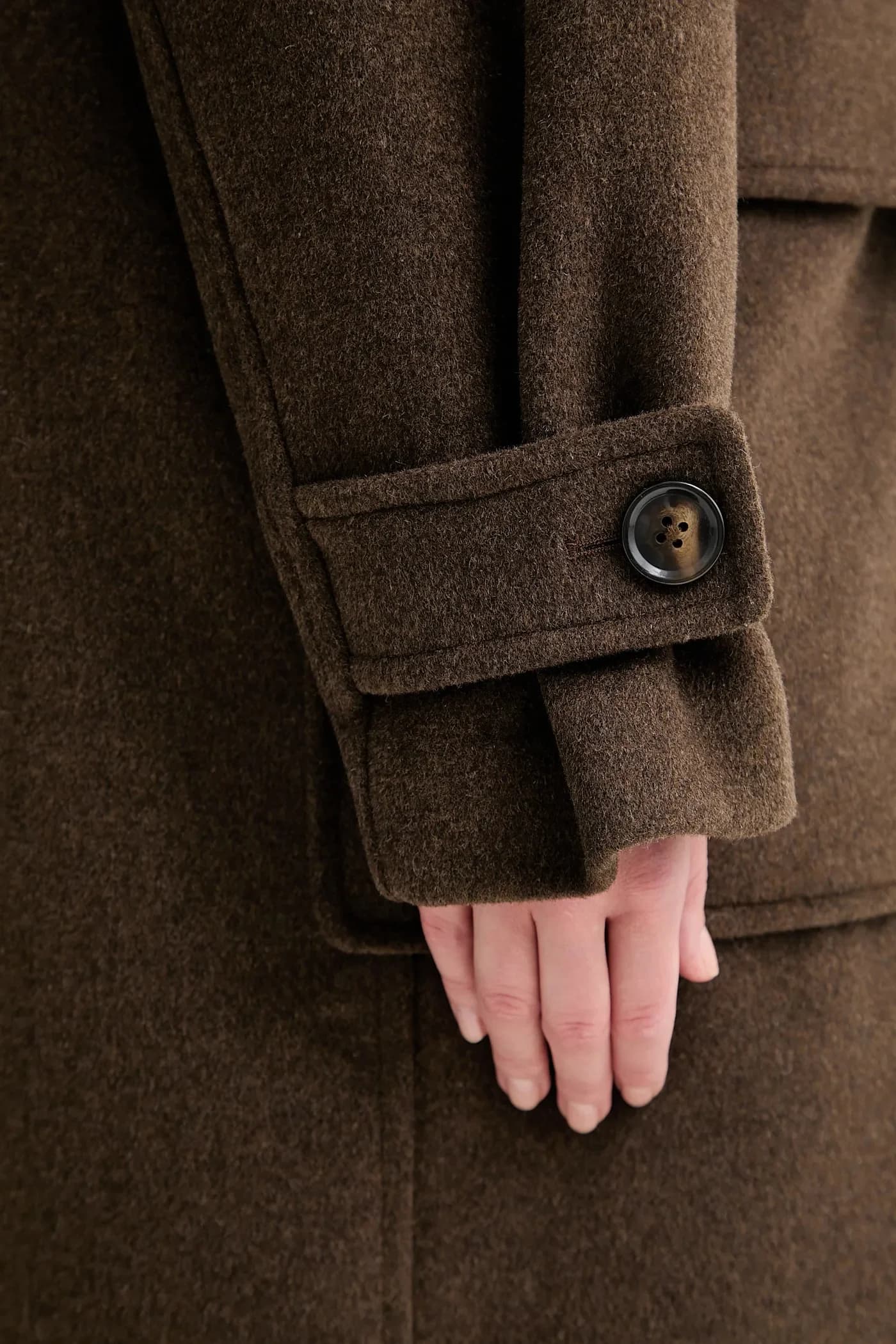 ЛЕВЕРНА шерстяное пальто - фото 5