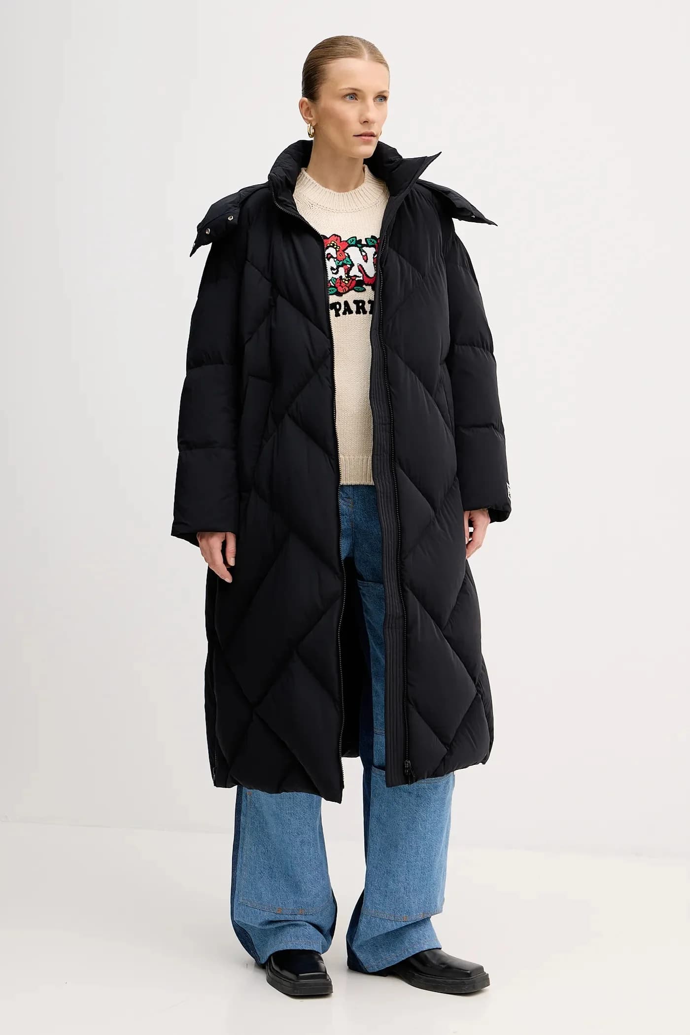 Длинный пуховик - фото 2