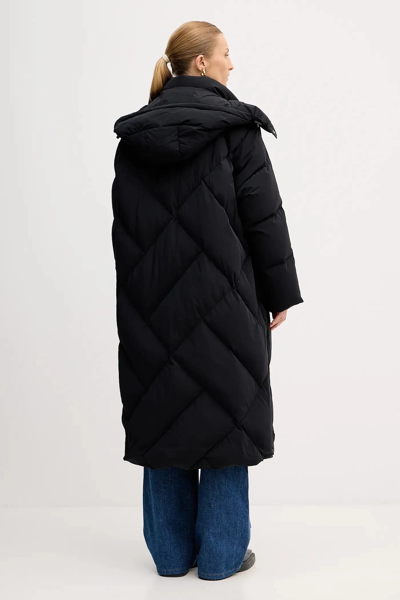 Длинный пуховик - фото 3