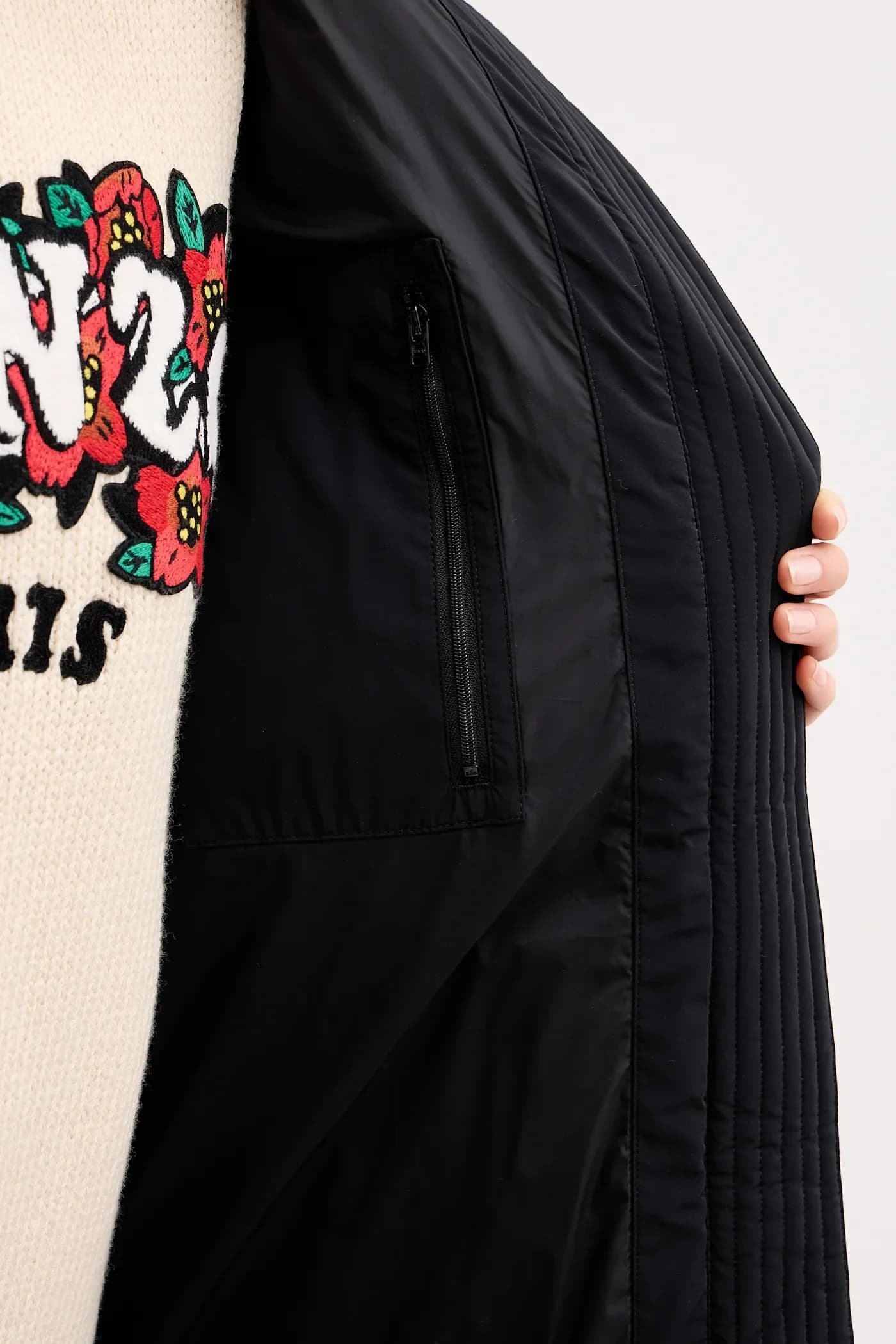 Длинный пуховик - фото 7