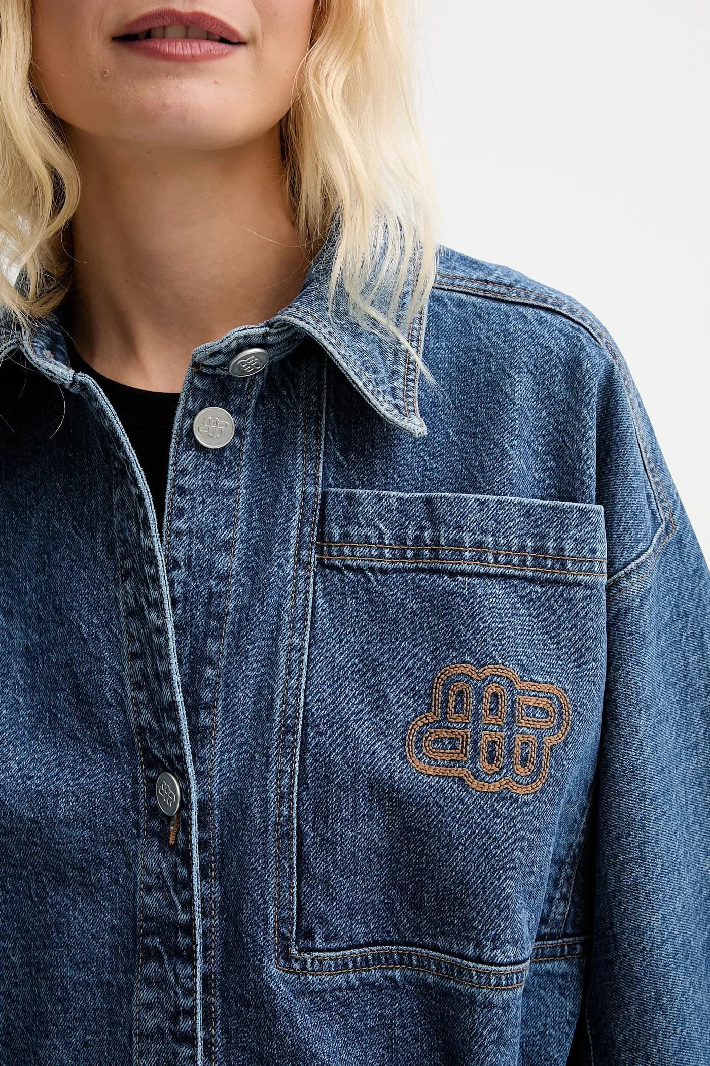 джинсовая куртка PRIKLY - фото 5