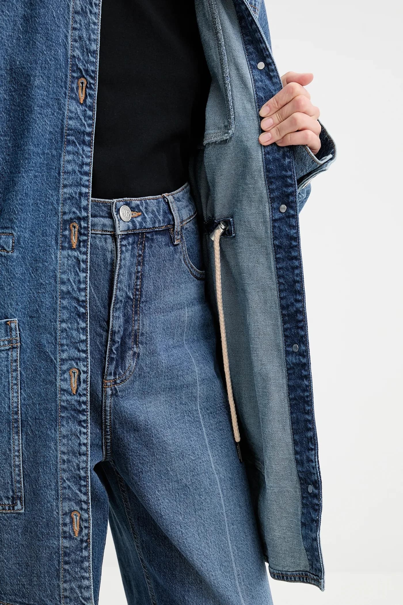 джинсовая куртка PRIKLY - фото 7