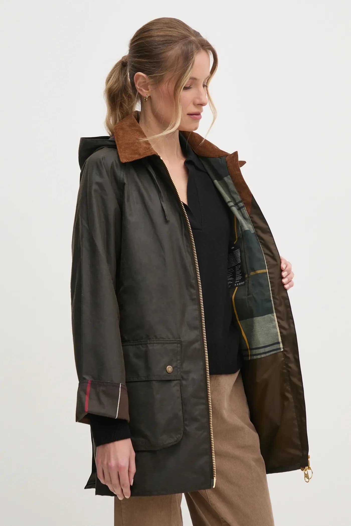 Вощеная куртка Highclere - фото 8