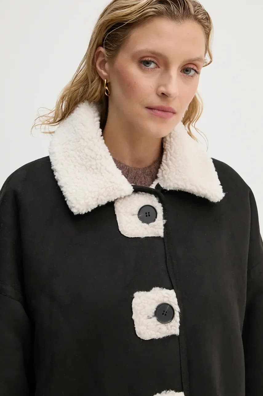 TIBUR полушерстяное пальто - фото 7