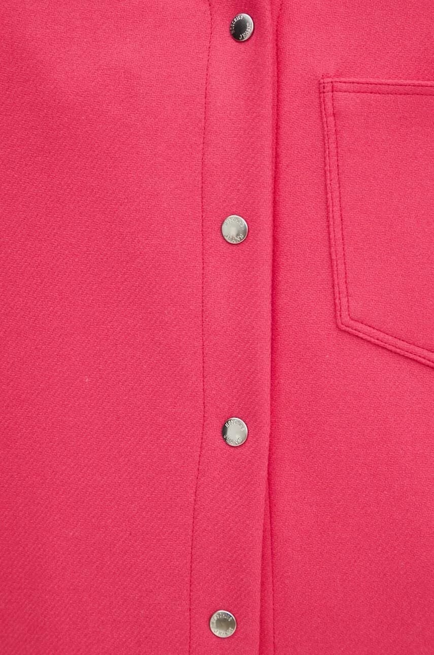 Шерстяная куртка-рубашка - фото 6