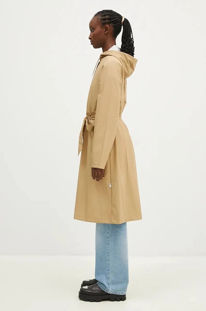 Удлиненная куртка трапециевидного силуэта W W3 - фото 3