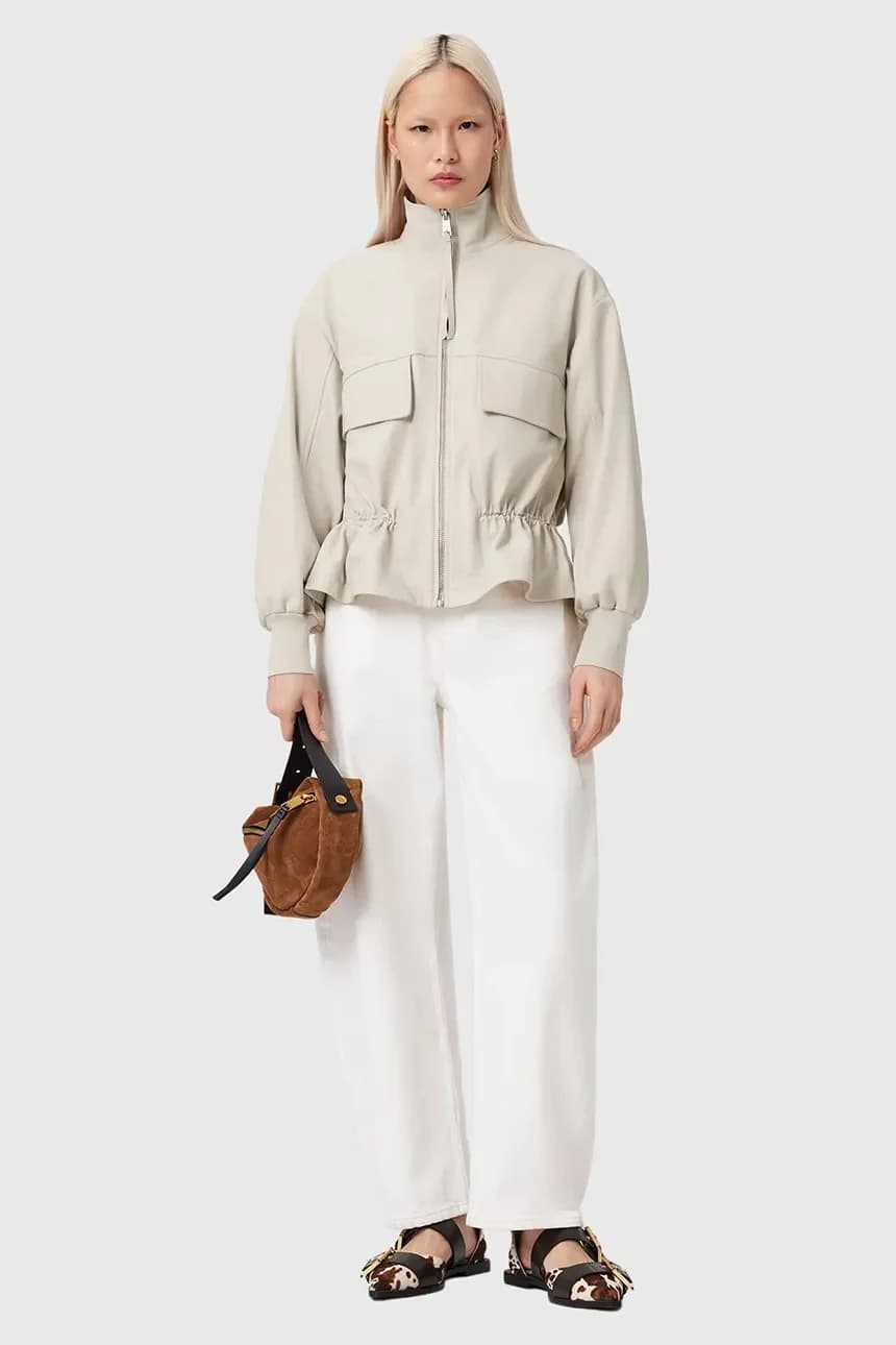 ФЛОР кожаная куртка - фото 3