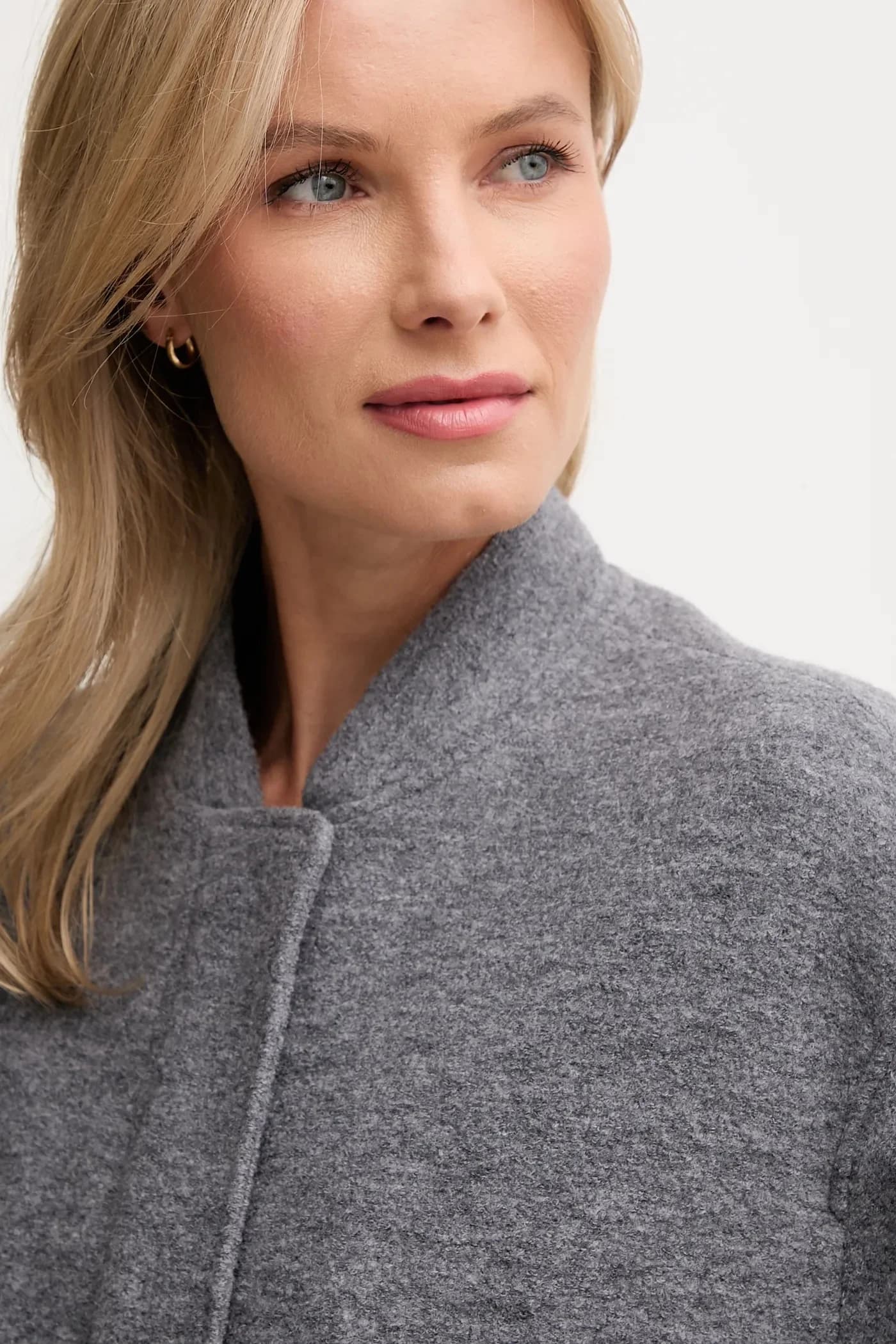 Куртка из смесовой шерсти - фото 4