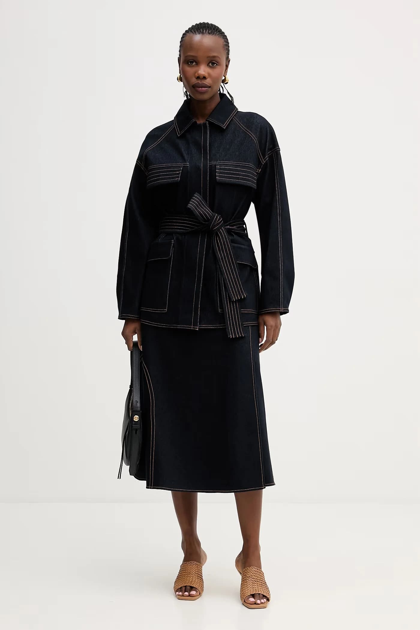 джинсовая куртка WEST - фото 2