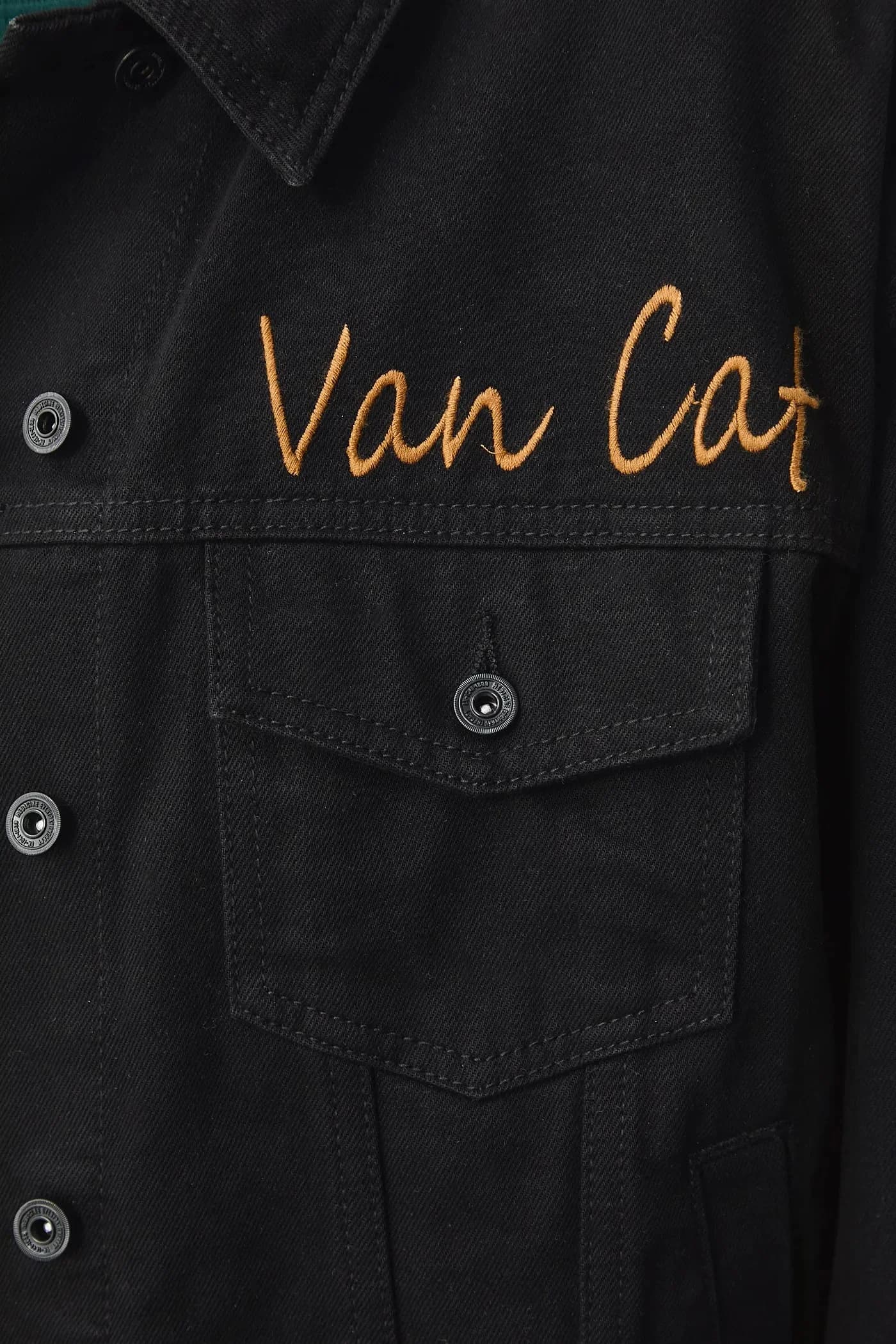 Хлопковая джинсовая куртка - фото 5