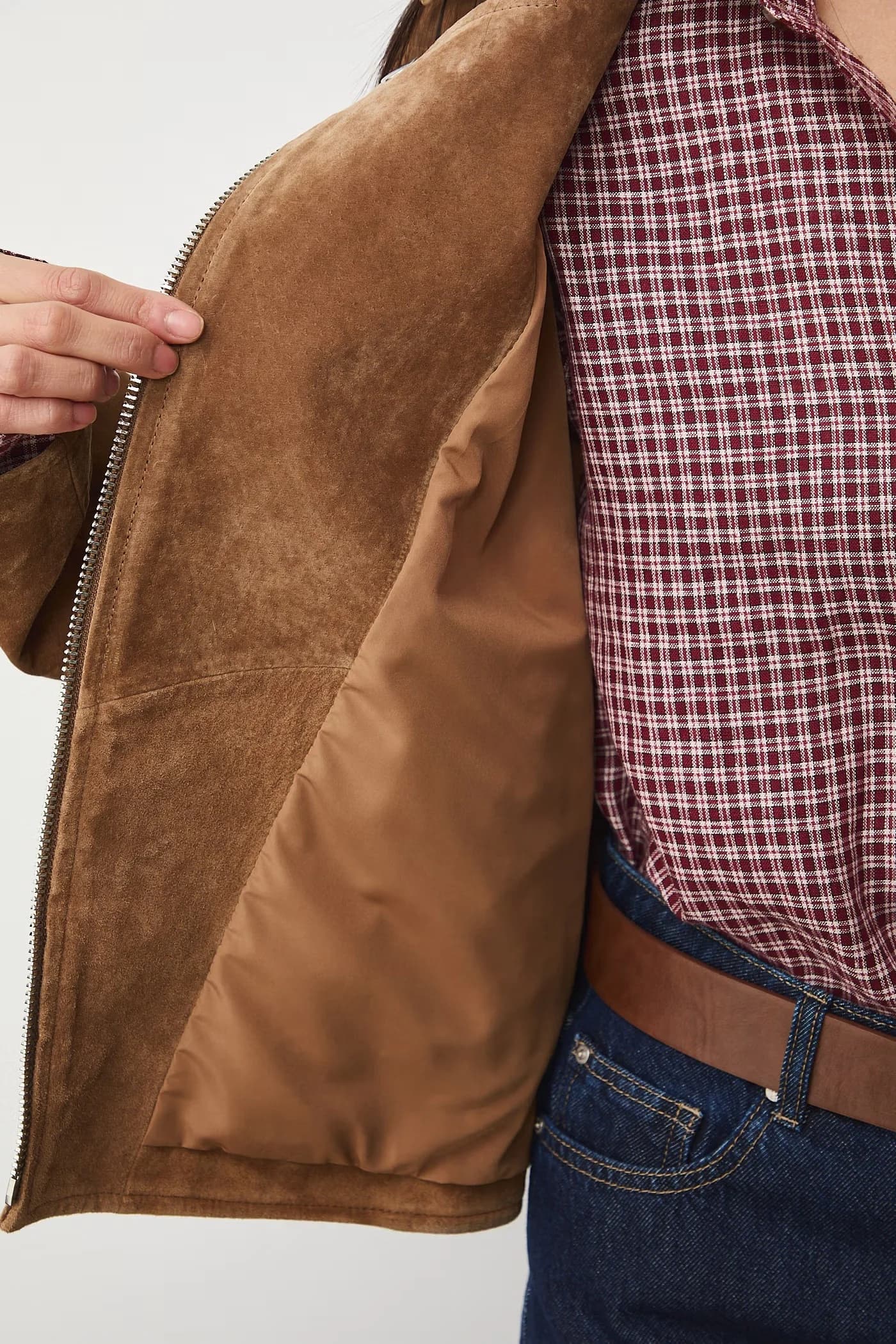 Замшевая куртка - фото 7