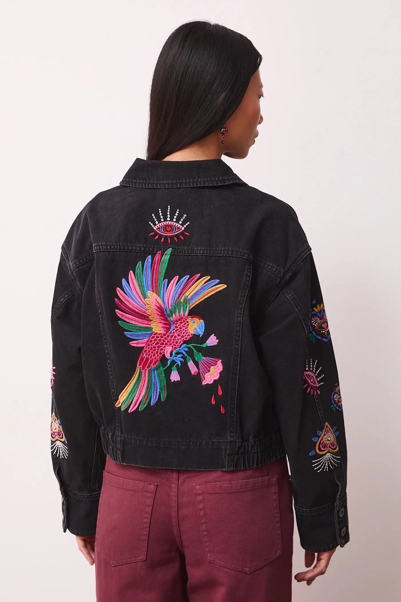 Хлопковая джинсовая куртка - фото 3