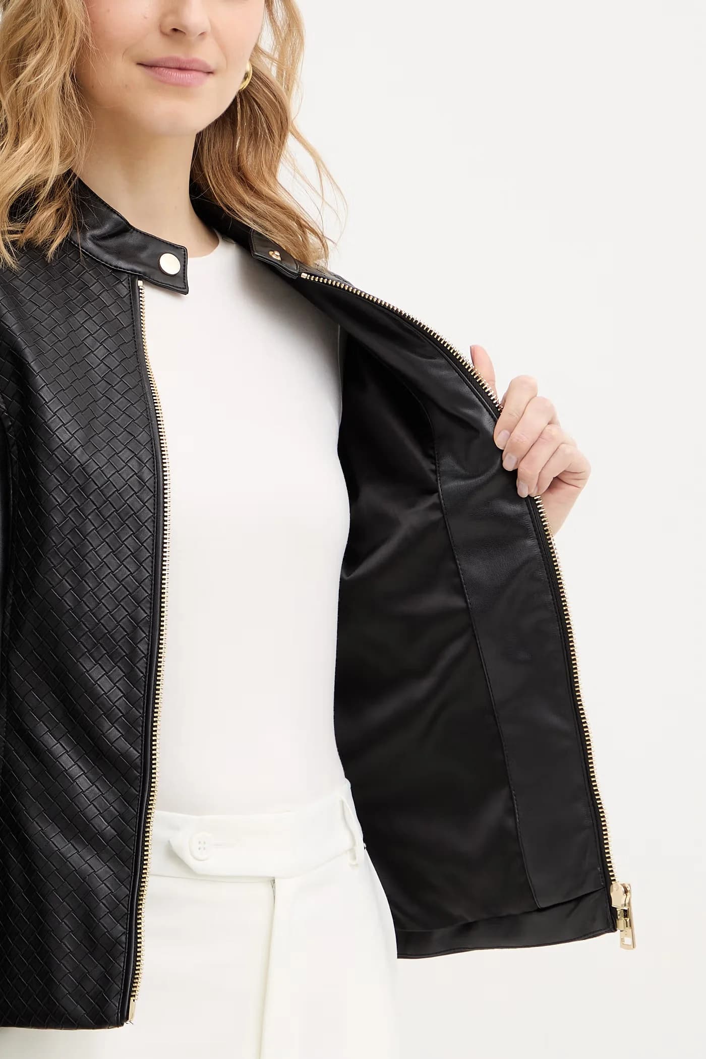 байкерская куртка CLAUDINE - фото 6