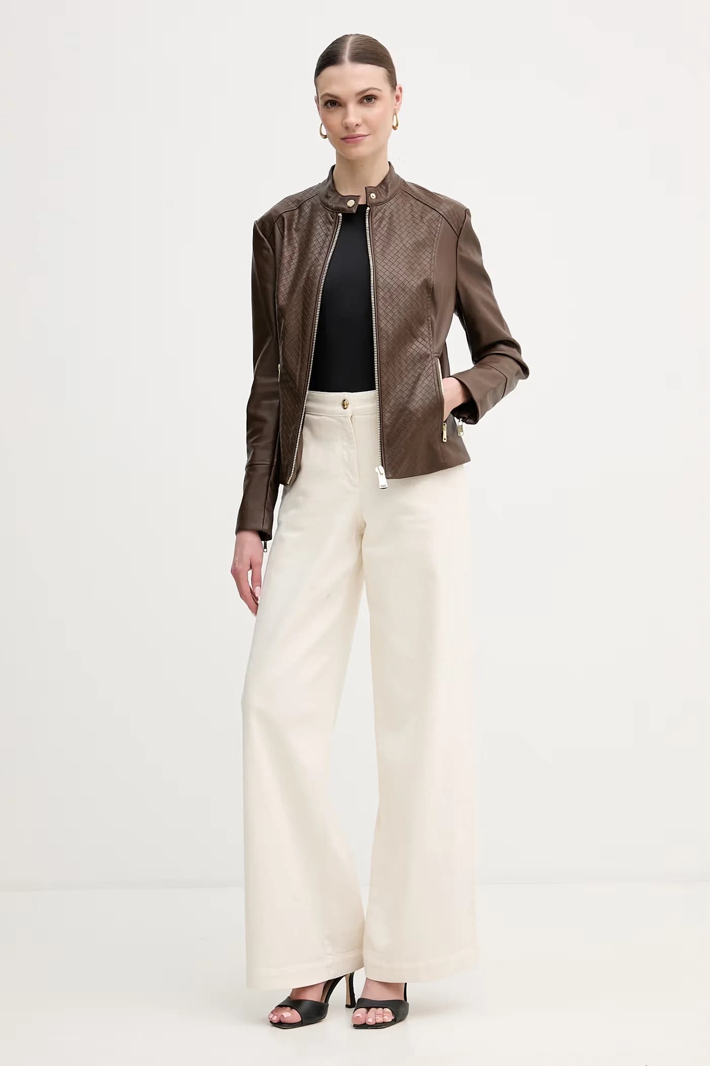 байкерская куртка CLAUDINE - фото 2