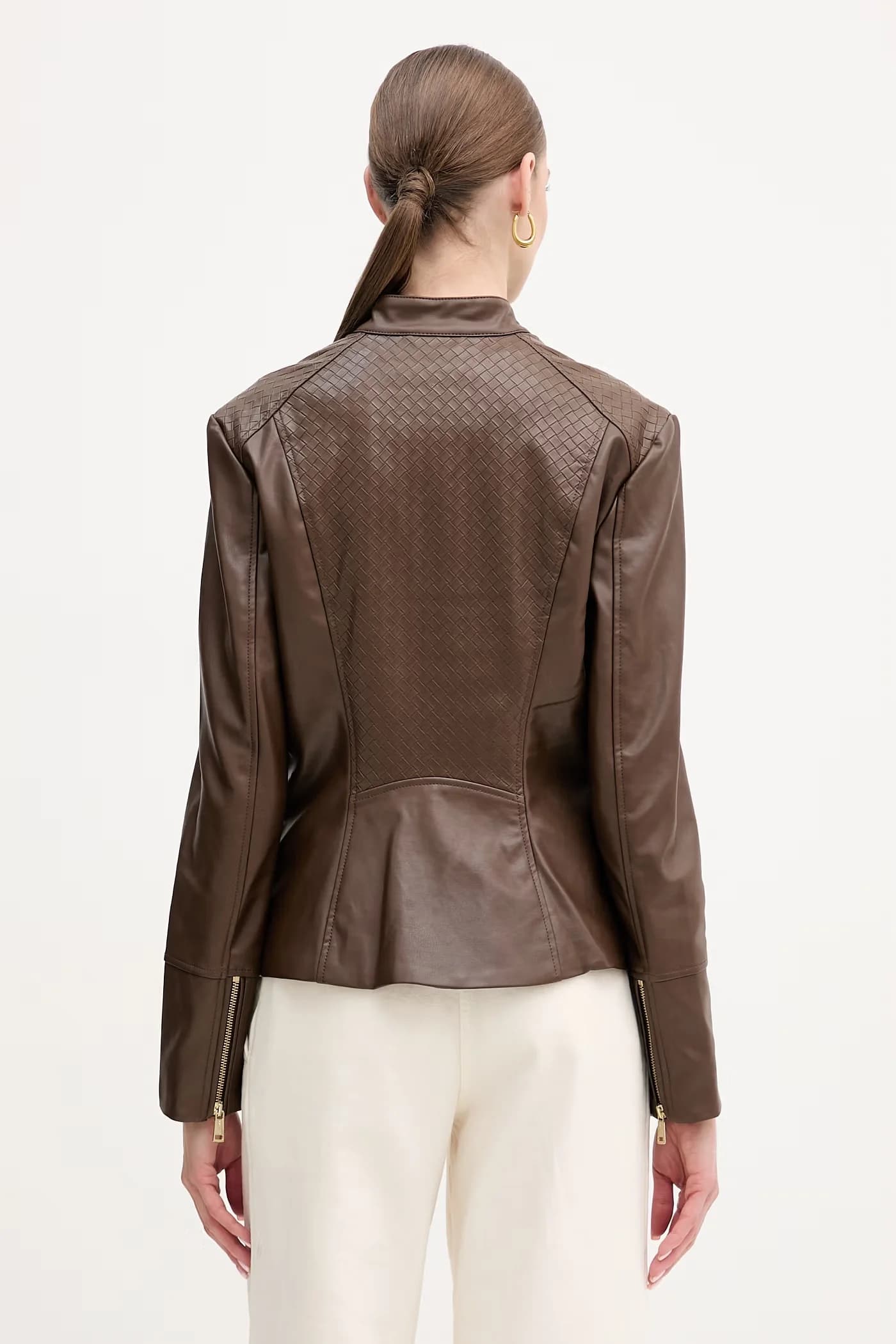 байкерская куртка CLAUDINE - фото 3