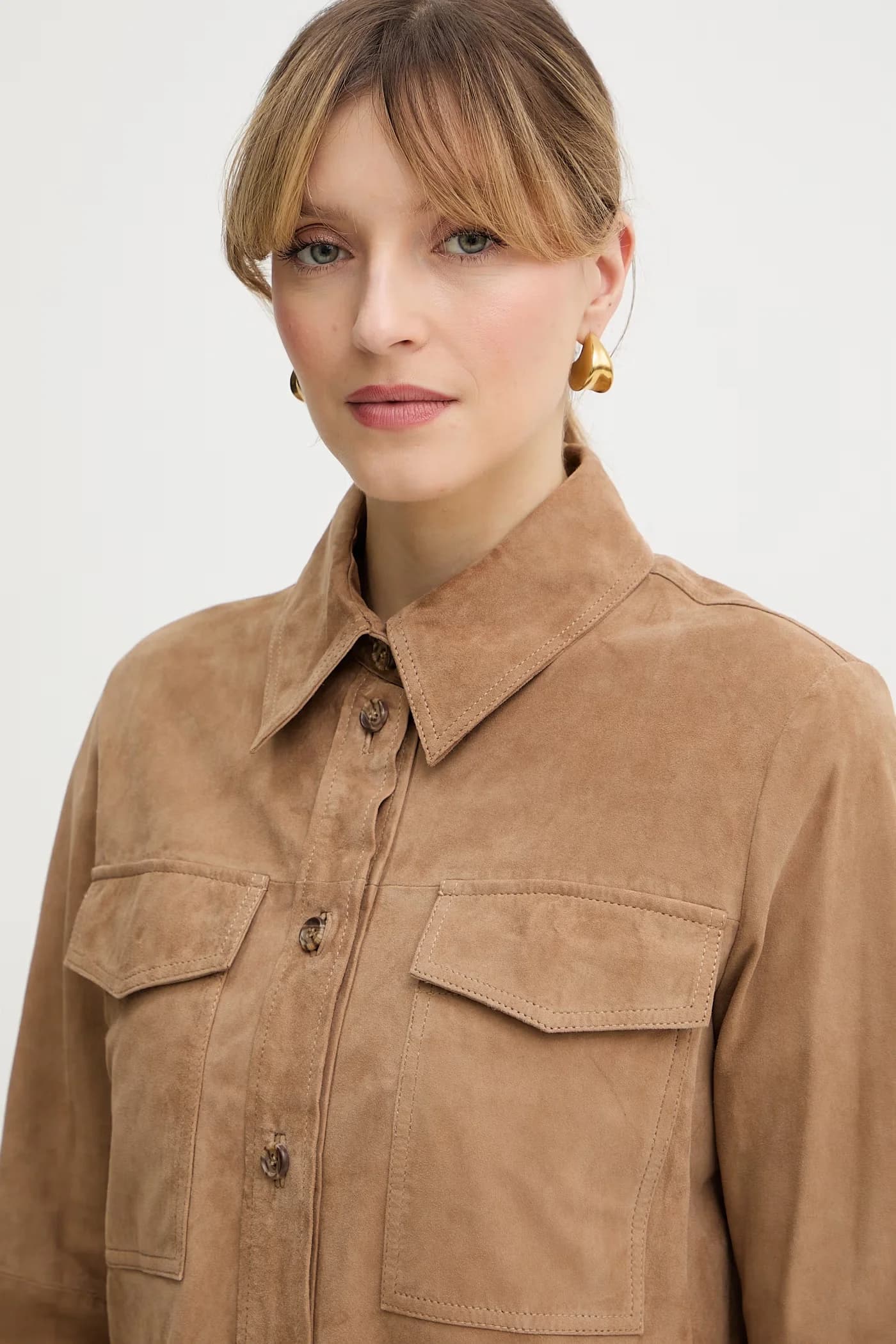 замшевая куртка APOGEO - фото 4