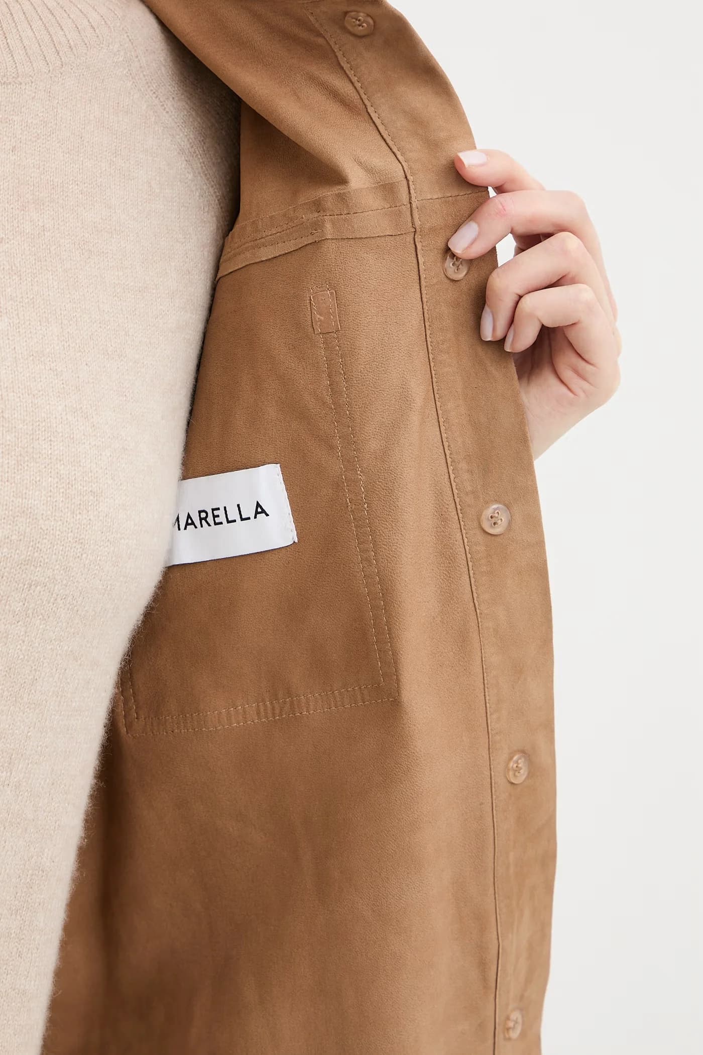 замшевая куртка APOGEO - фото 6