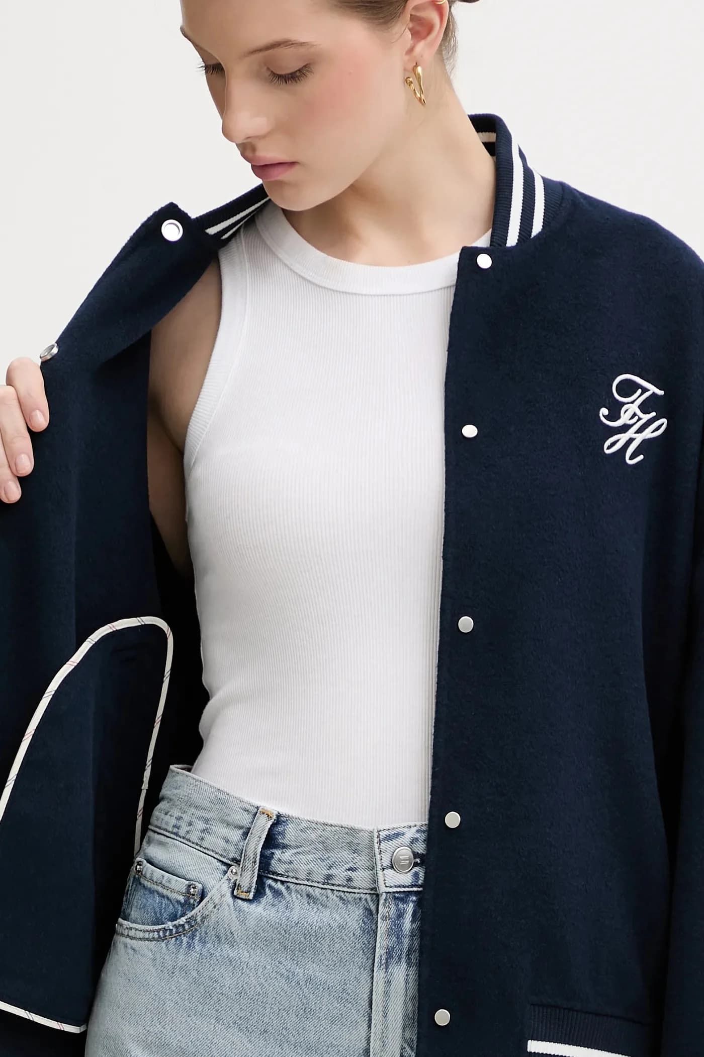 Бомбер из шерсти - фото 6