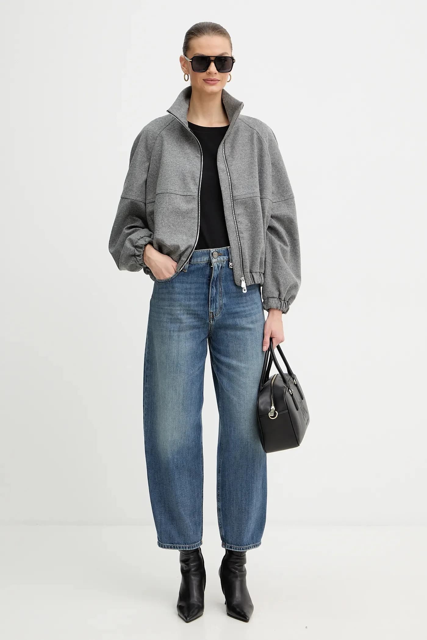 Куртка из смесовой шерсти - фото 2