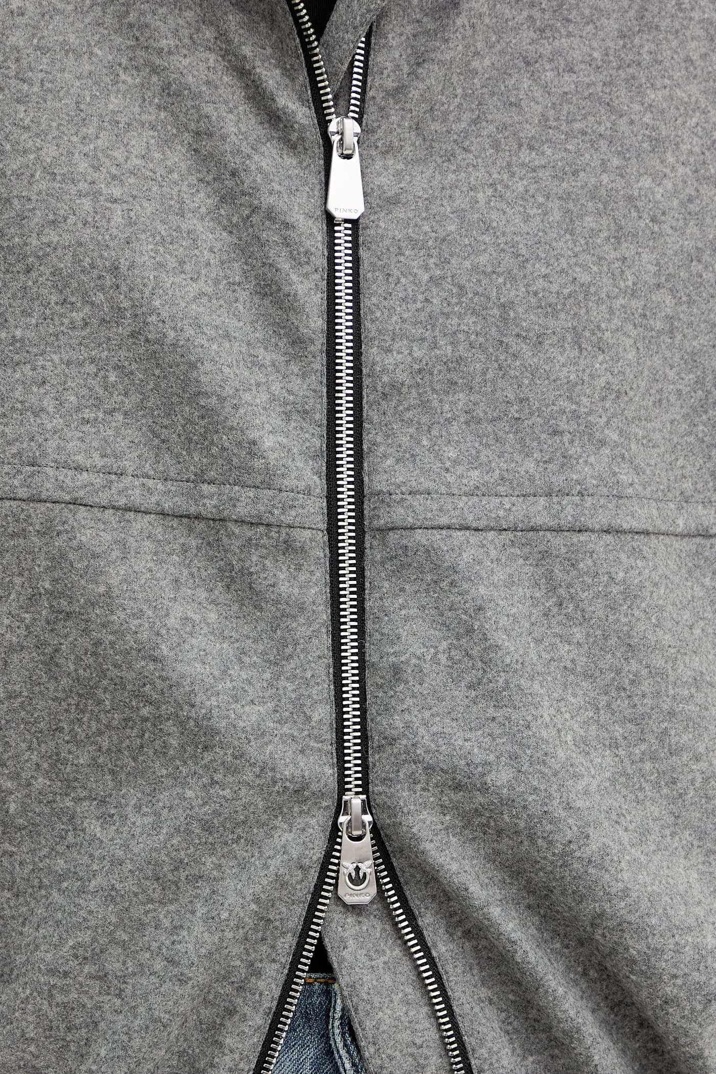 Куртка из смесовой шерсти - фото 5