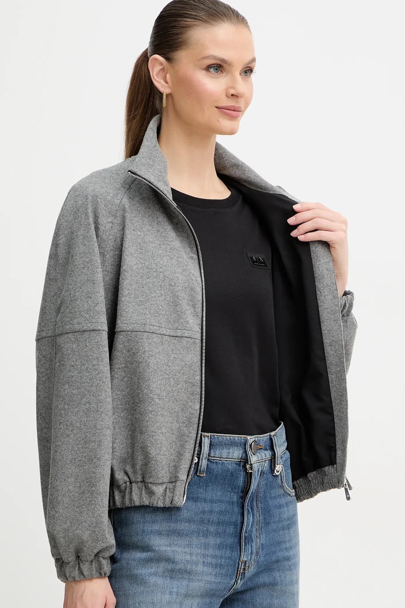 Куртка из смесовой шерсти - фото 6