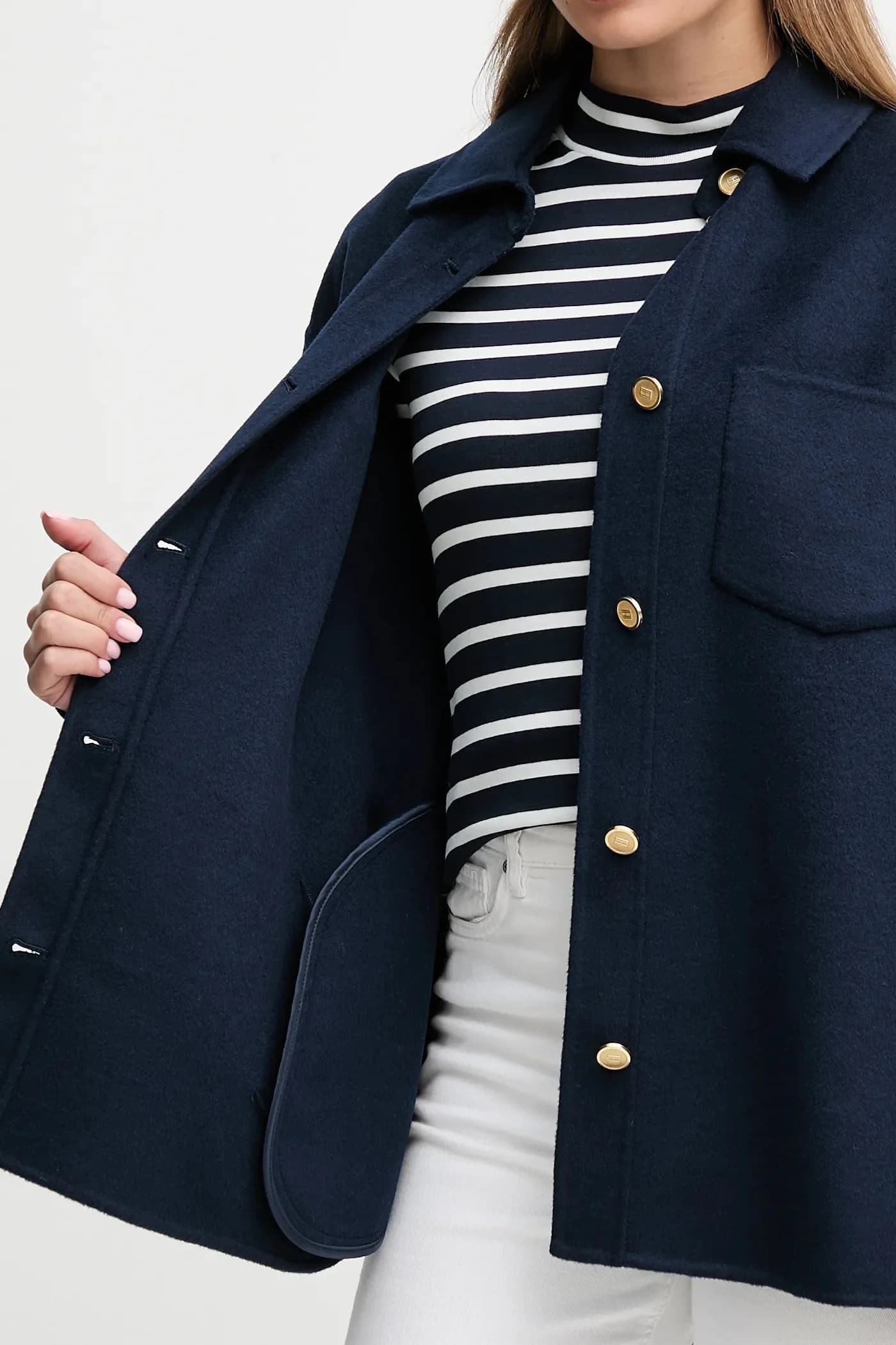 Куртка из смесовой шерсти - фото 7