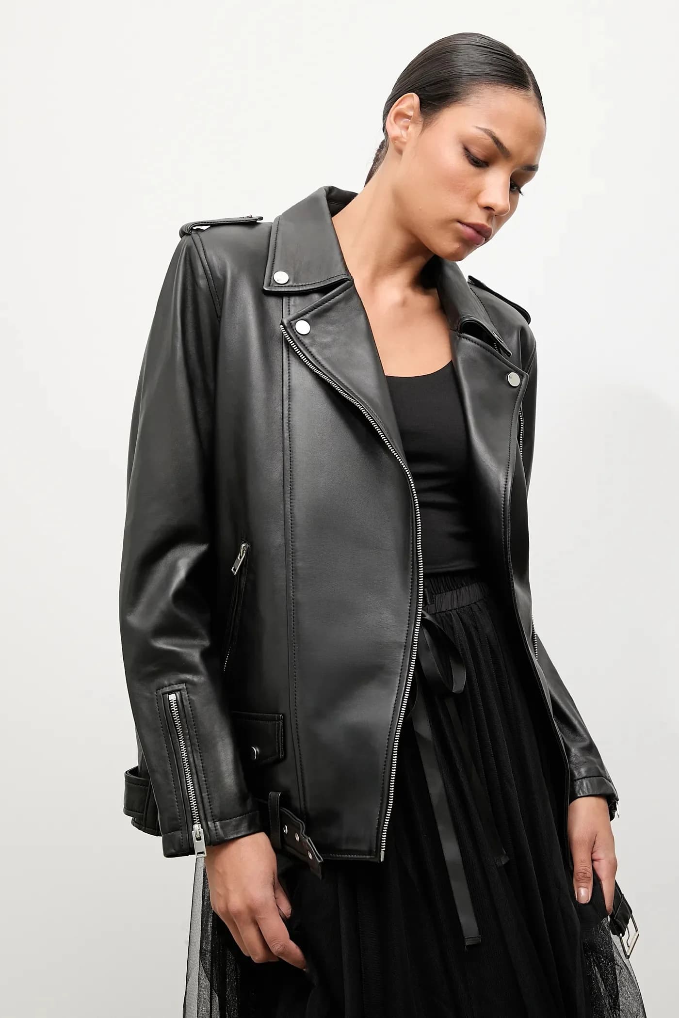 Кожаная косуха - фото 4