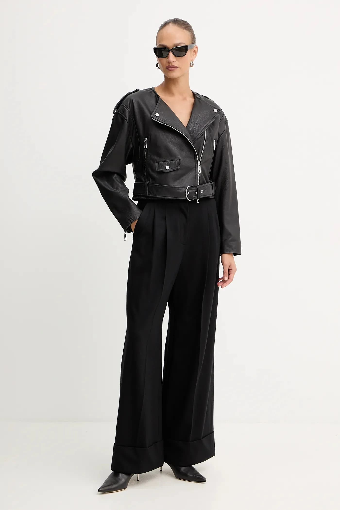 Кожаная косуха C_Sadora - фото 2