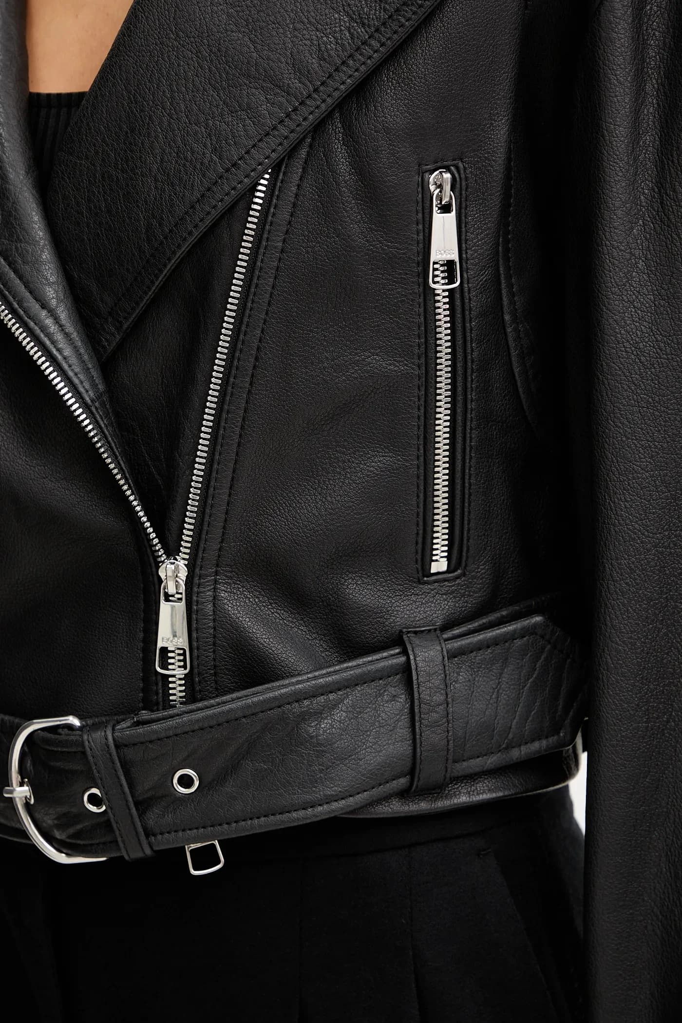 Кожаная косуха C_Sadora - фото 5