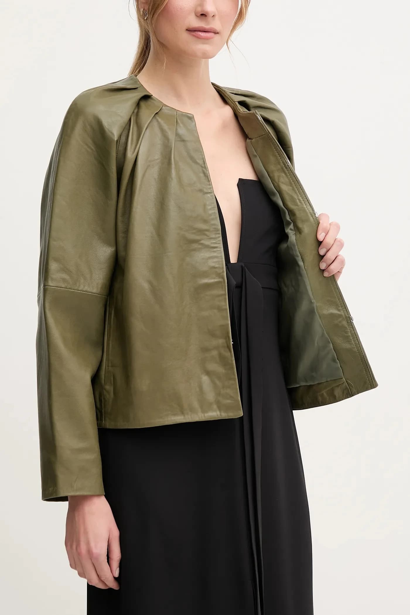 Кожаная косуха - фото 7