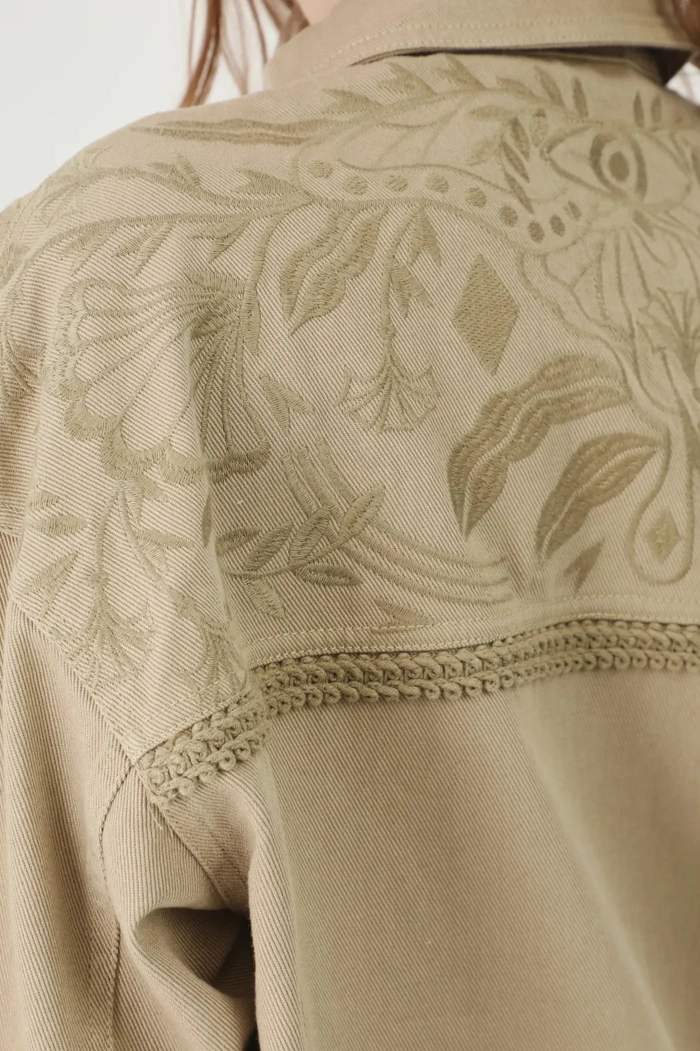 Хлопковая джинсовая куртка - фото 6