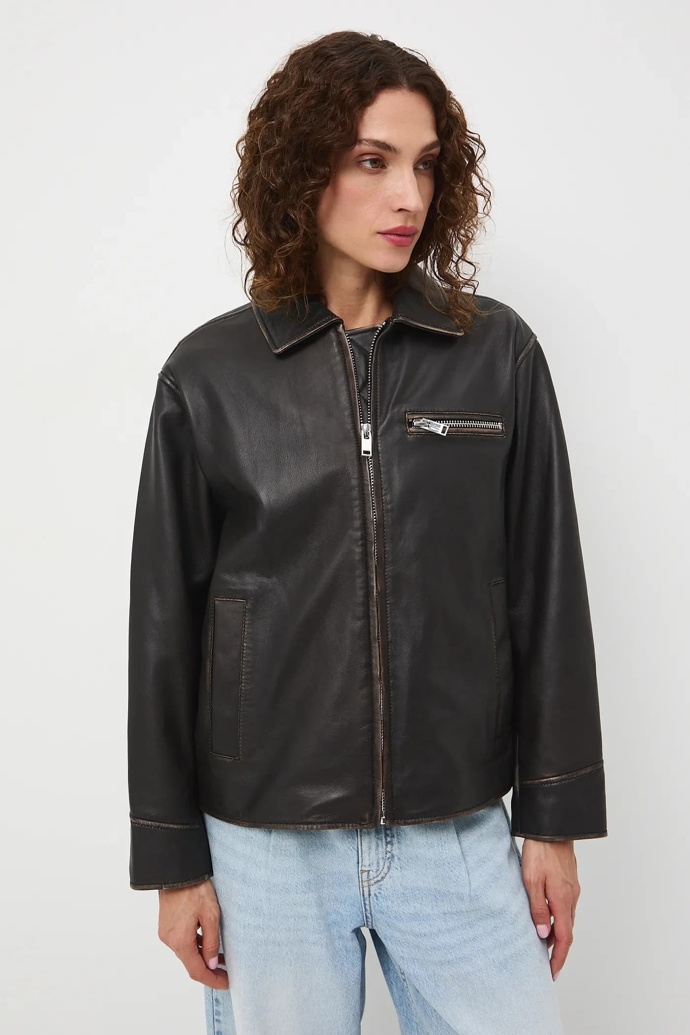 Кожаная косуха - фото 2