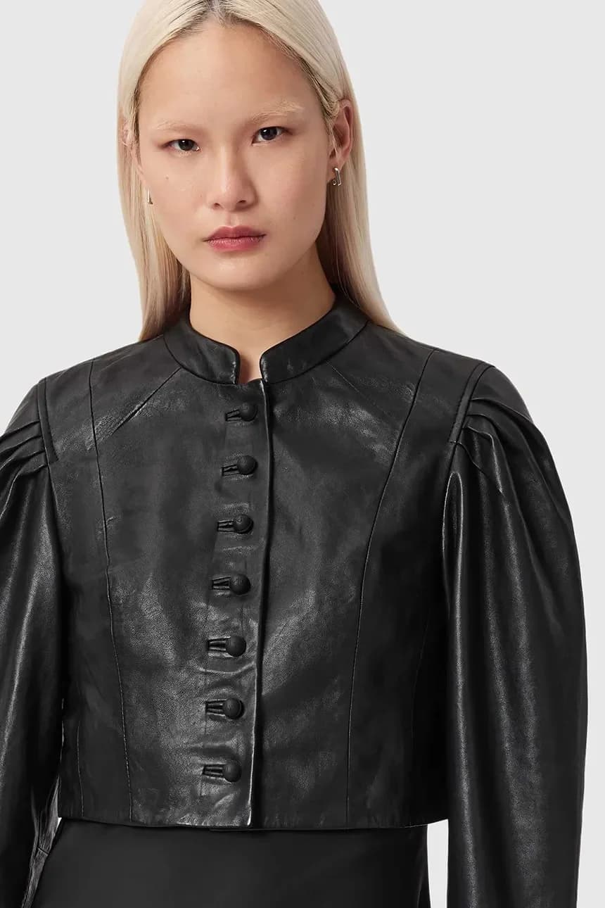 САДИЕ кожаная куртка - фото 5