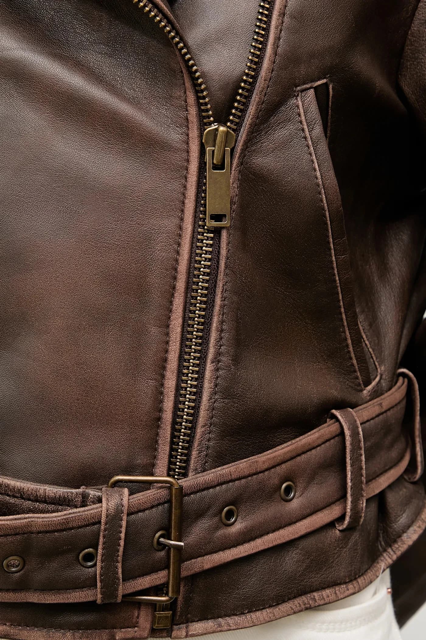 Кожаная косуха - фото 6