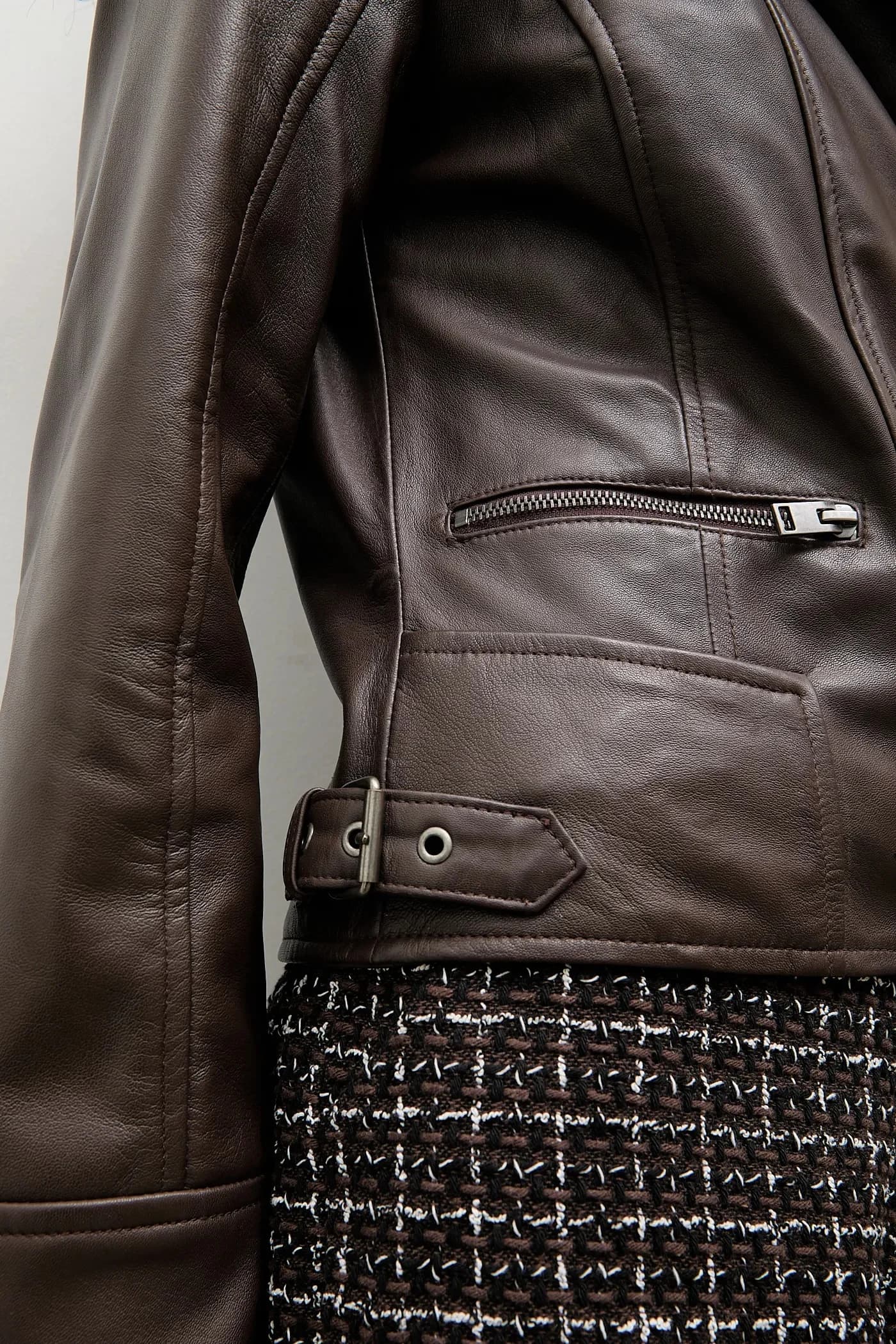 Кожаная косуха - фото 6