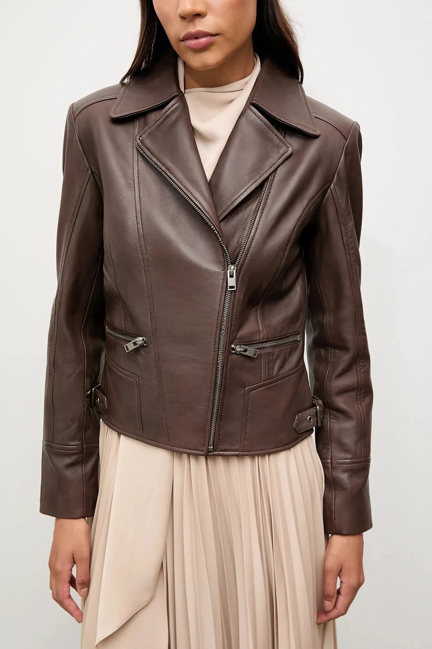 Кожаная косуха - фото 7