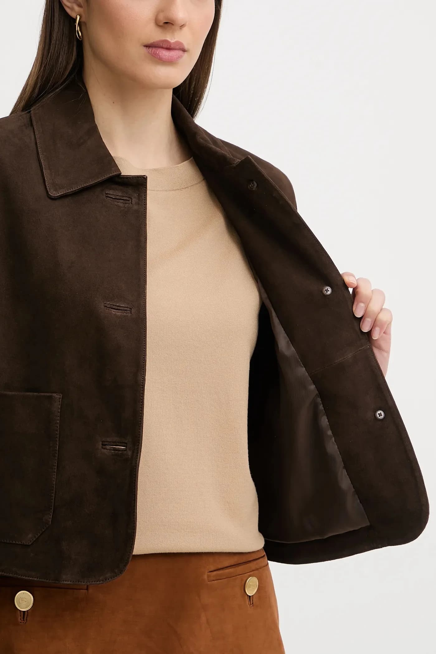 Замшевая куртка - фото 7