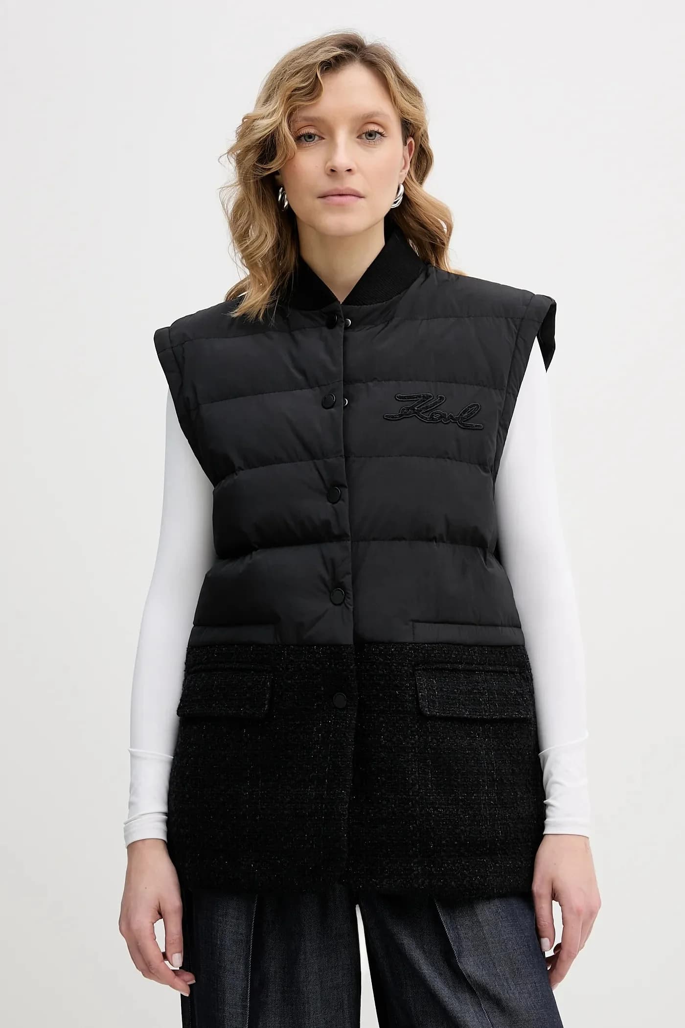 Куртка из смесовой шерсти - фото 2