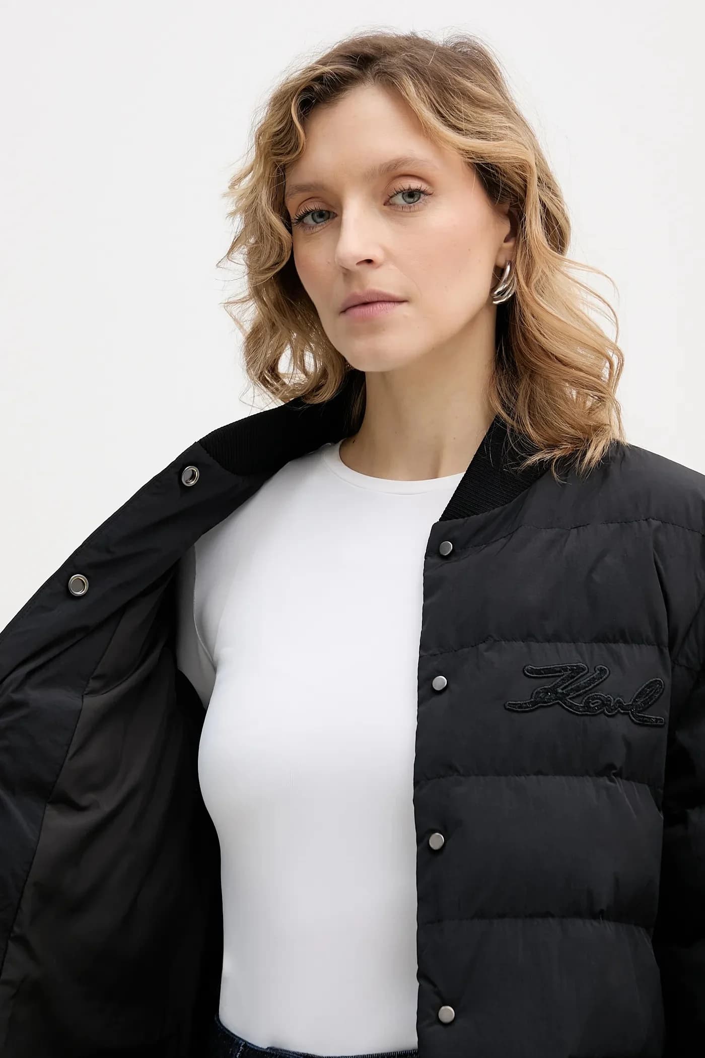 Куртка из смесовой шерсти - фото 8