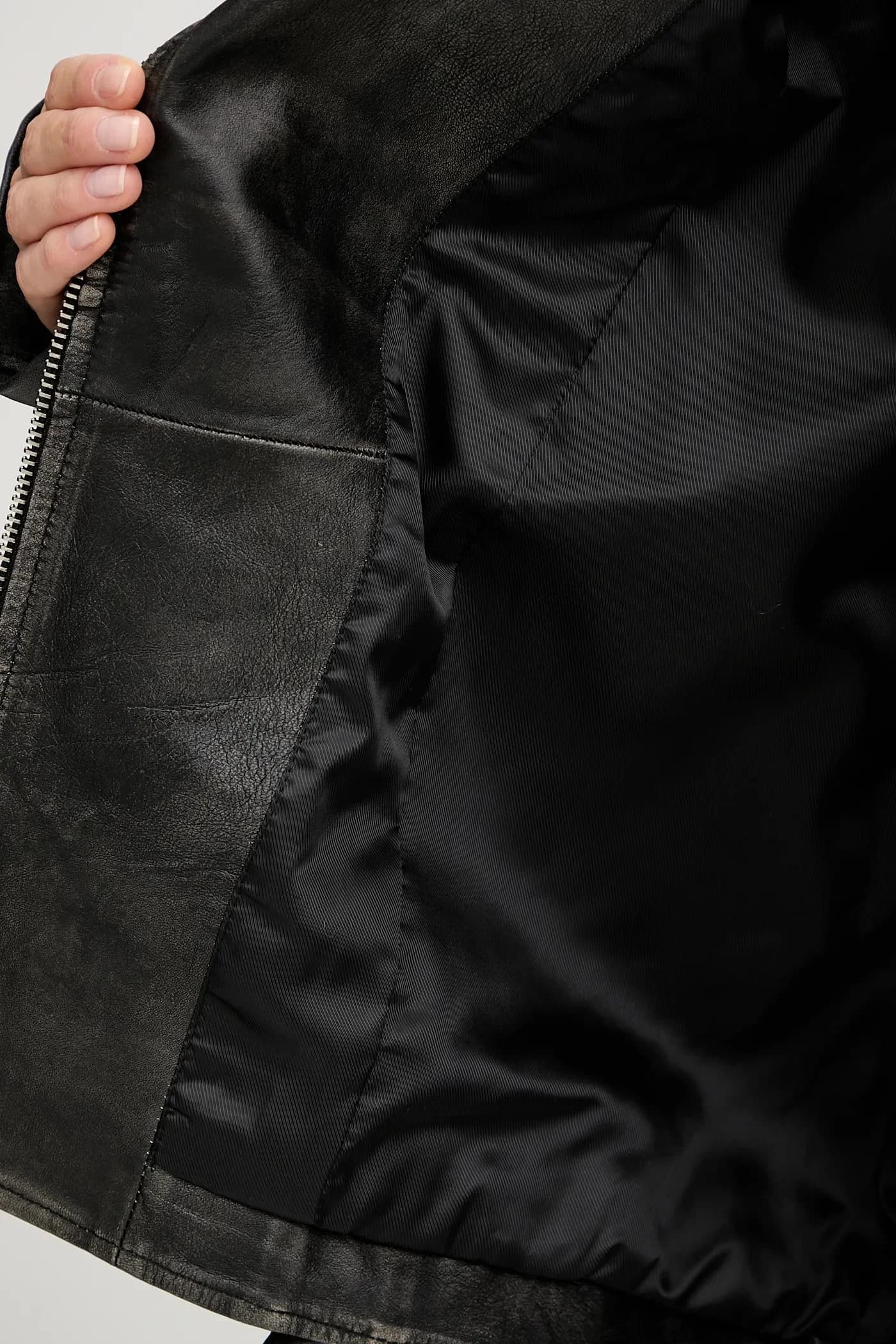 Кожаная косуха - фото 6