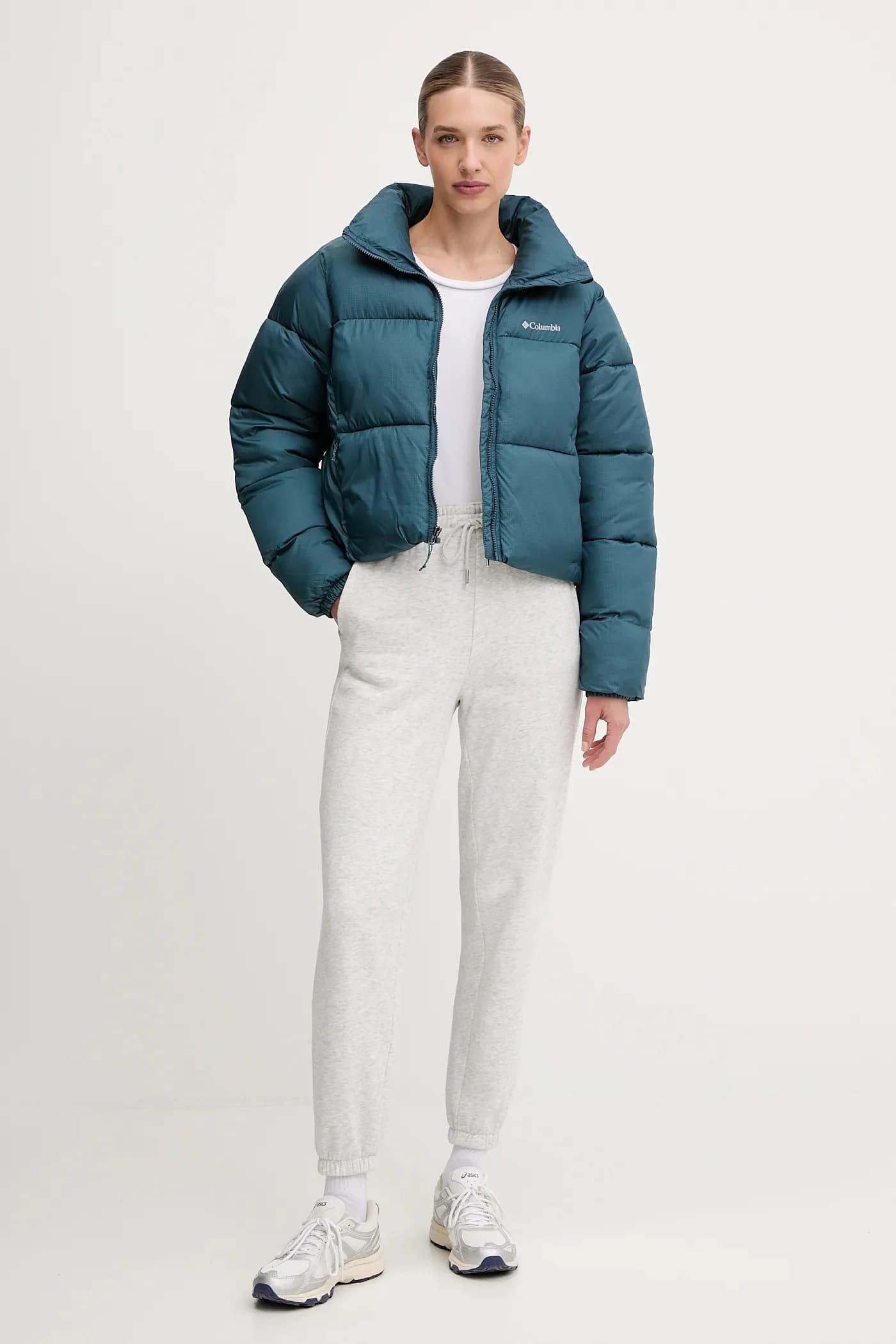 Пуховая куртка Colorblock - фото 2