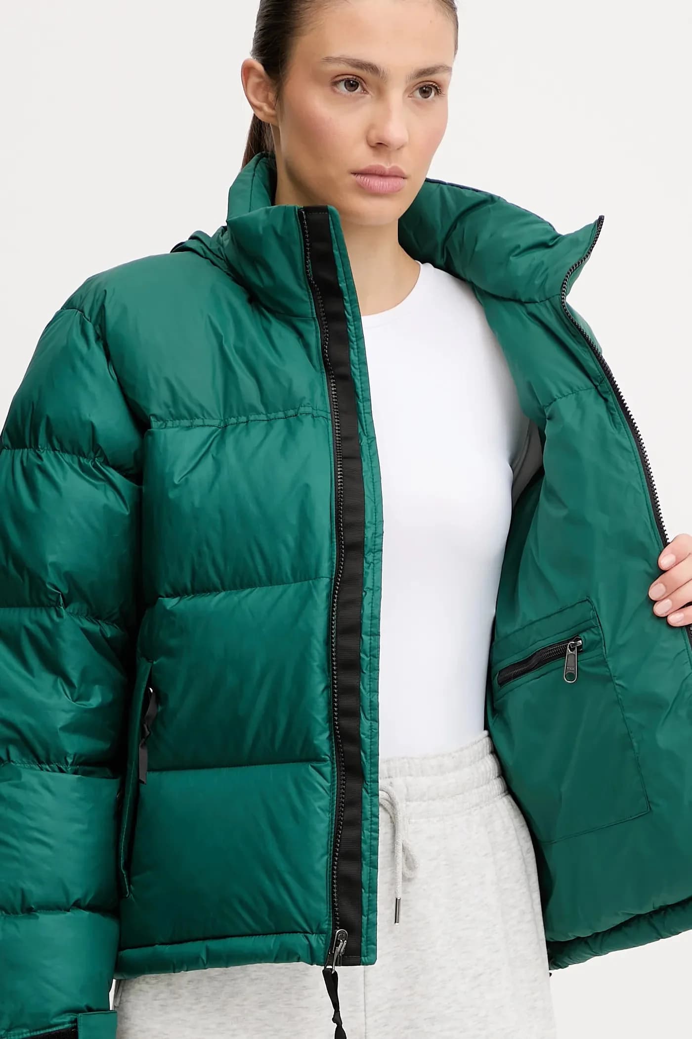 Пуховик Nuptse 1996 года в стиле ретро - фото 7