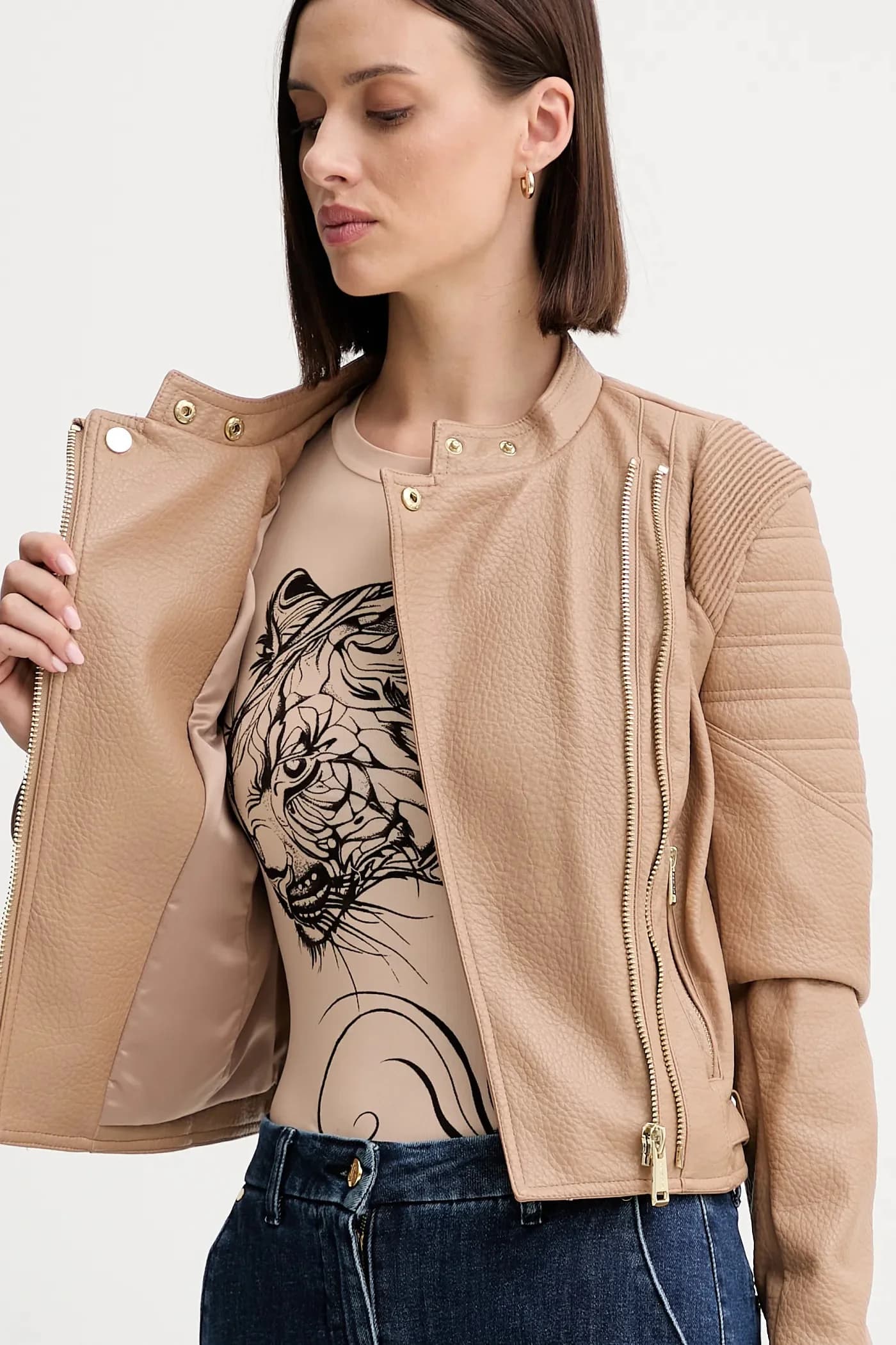 JEANNINE байкерская куртка - фото 6