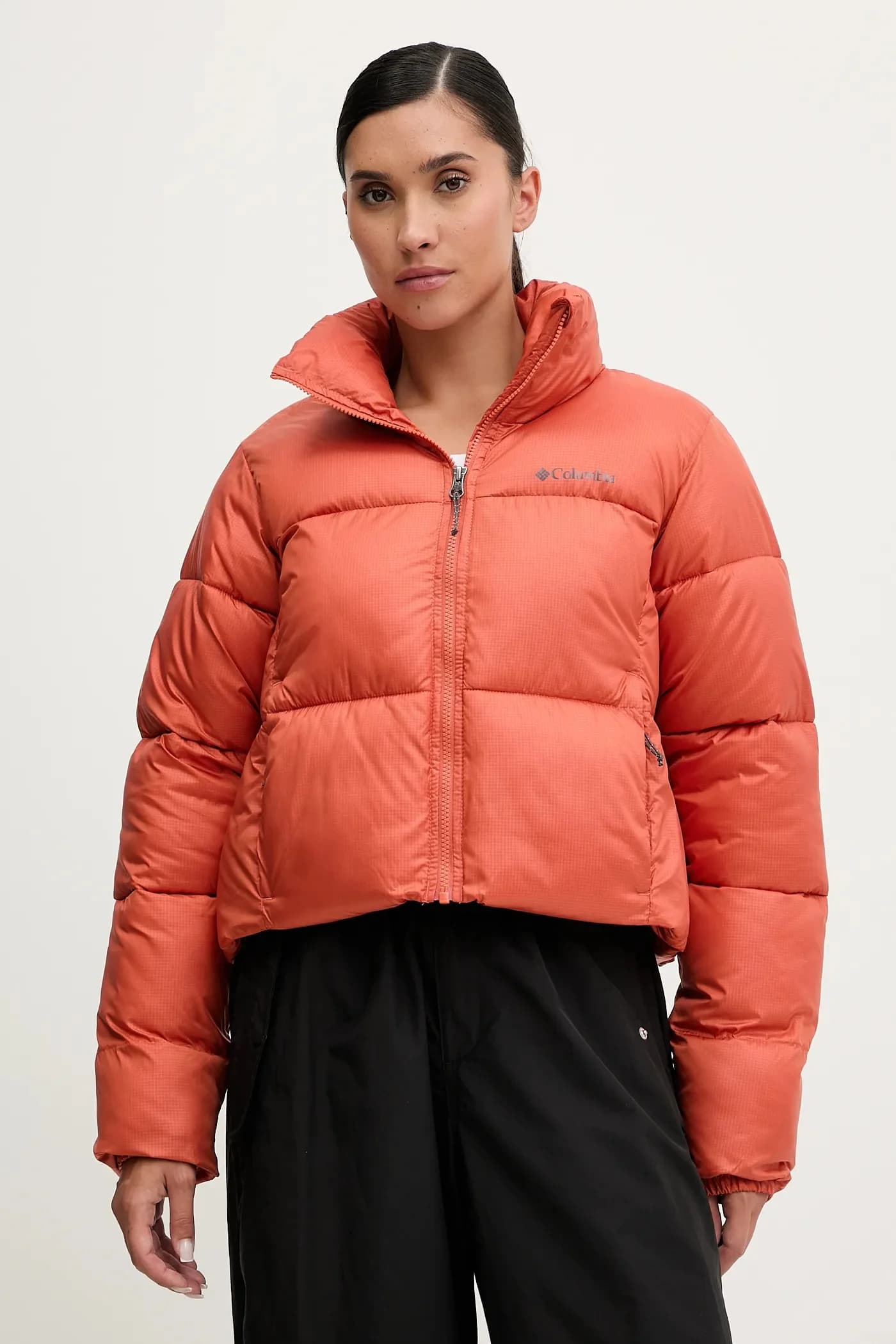 Пуховая куртка Colorblock